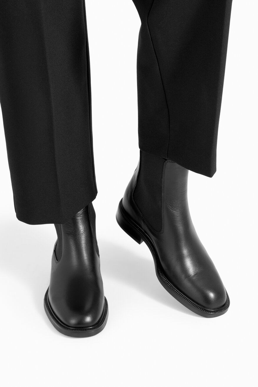 
                Gino Rossi - Sztyblety skórzane ocieplane - 5905588927808