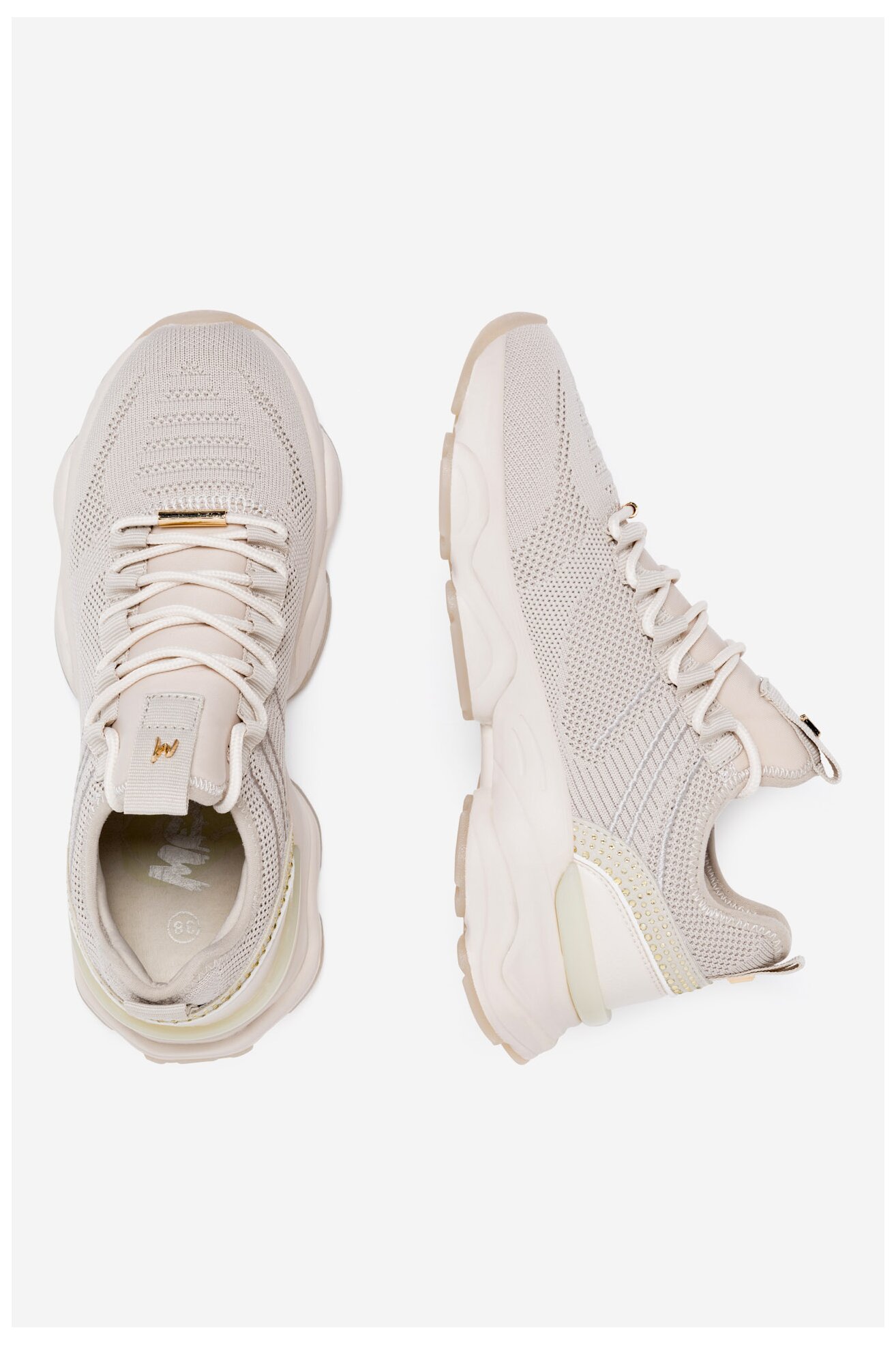 Sneakerși Mexx MIRL1012241W-01 BEJ