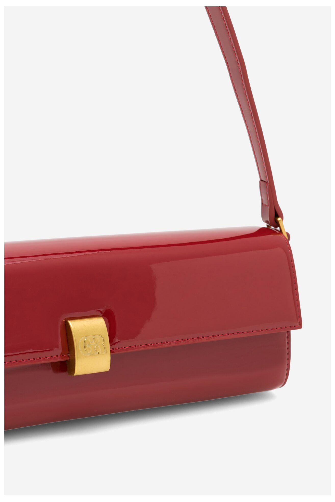 Torebka Gino Rossi NEL-CS7386 Czerwony ciemny