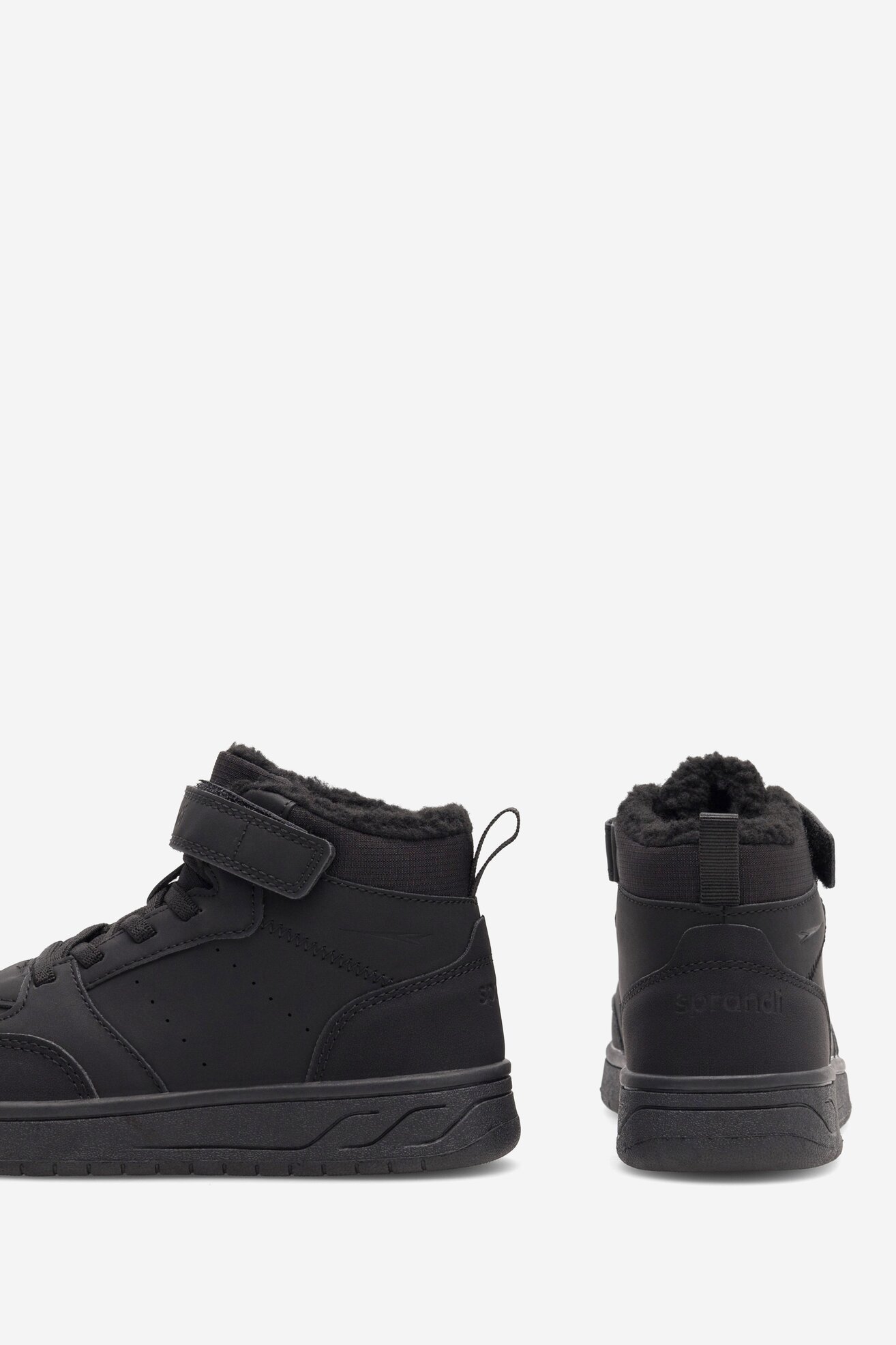 Trzewiki SPRANDI EARTH GEAR FURRY FUR CP40-21622Z Czarny