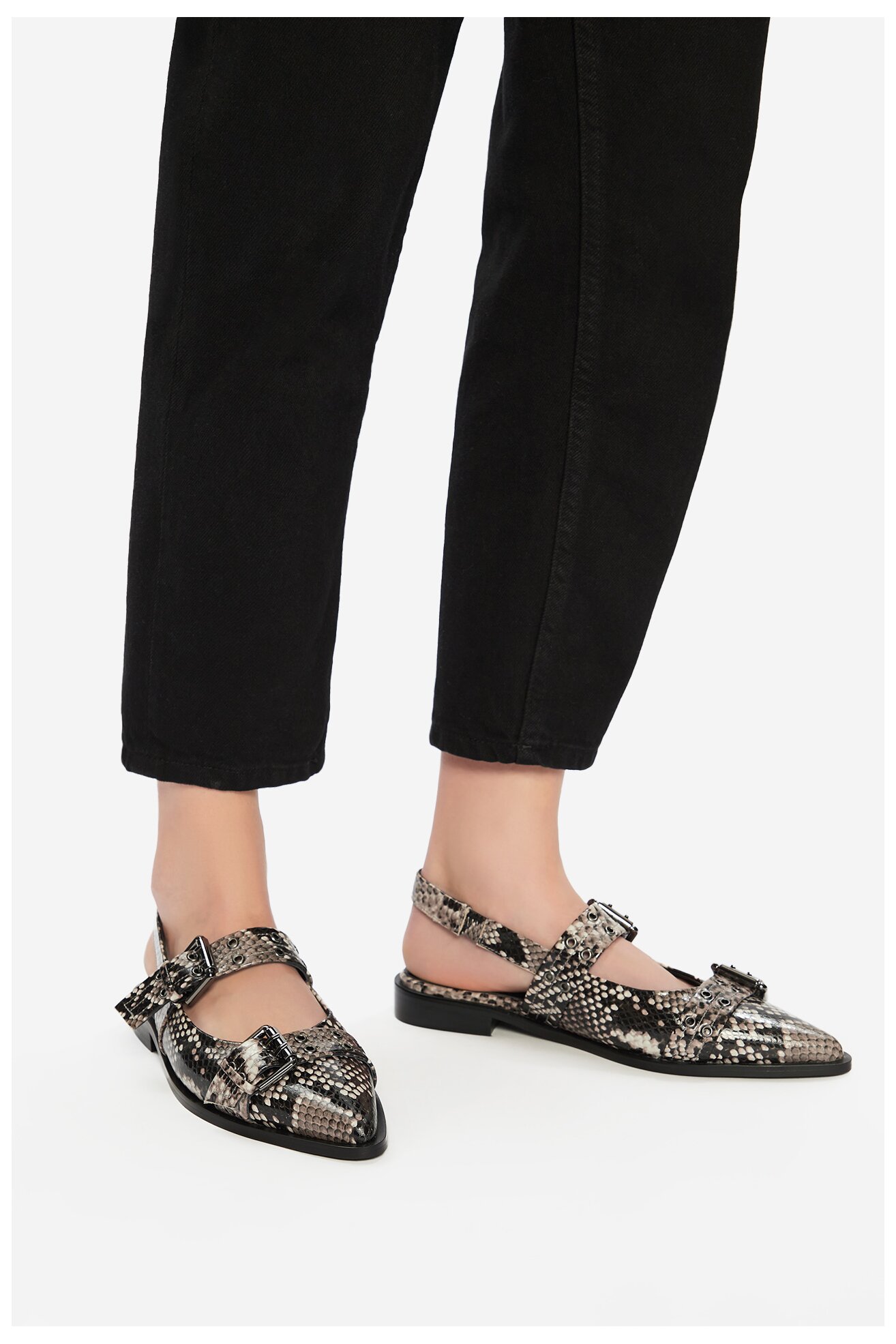 Балетки Badura ELDER-02 ЧОРНИЙ