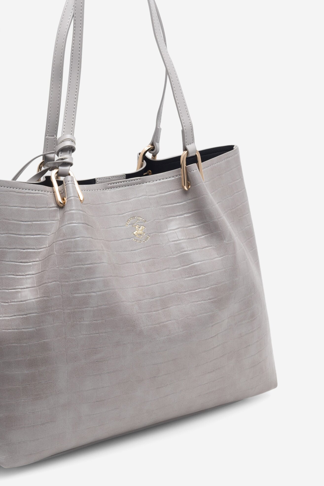 Torebka Beverly Hills Polo Club BHPC-W-01-A23 Szary