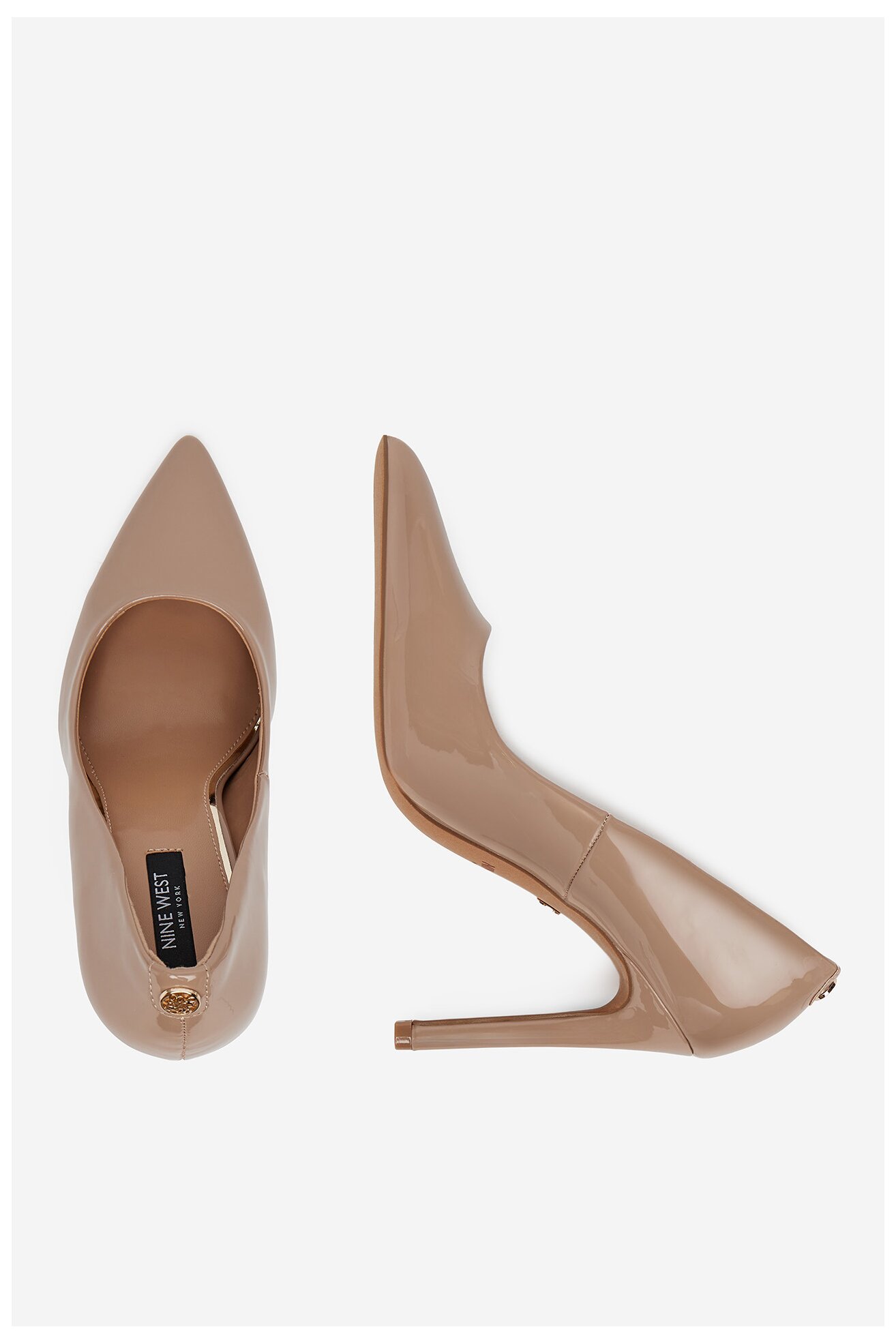 Pantofi cu toc NINE WEST CD24081-1 BEJ