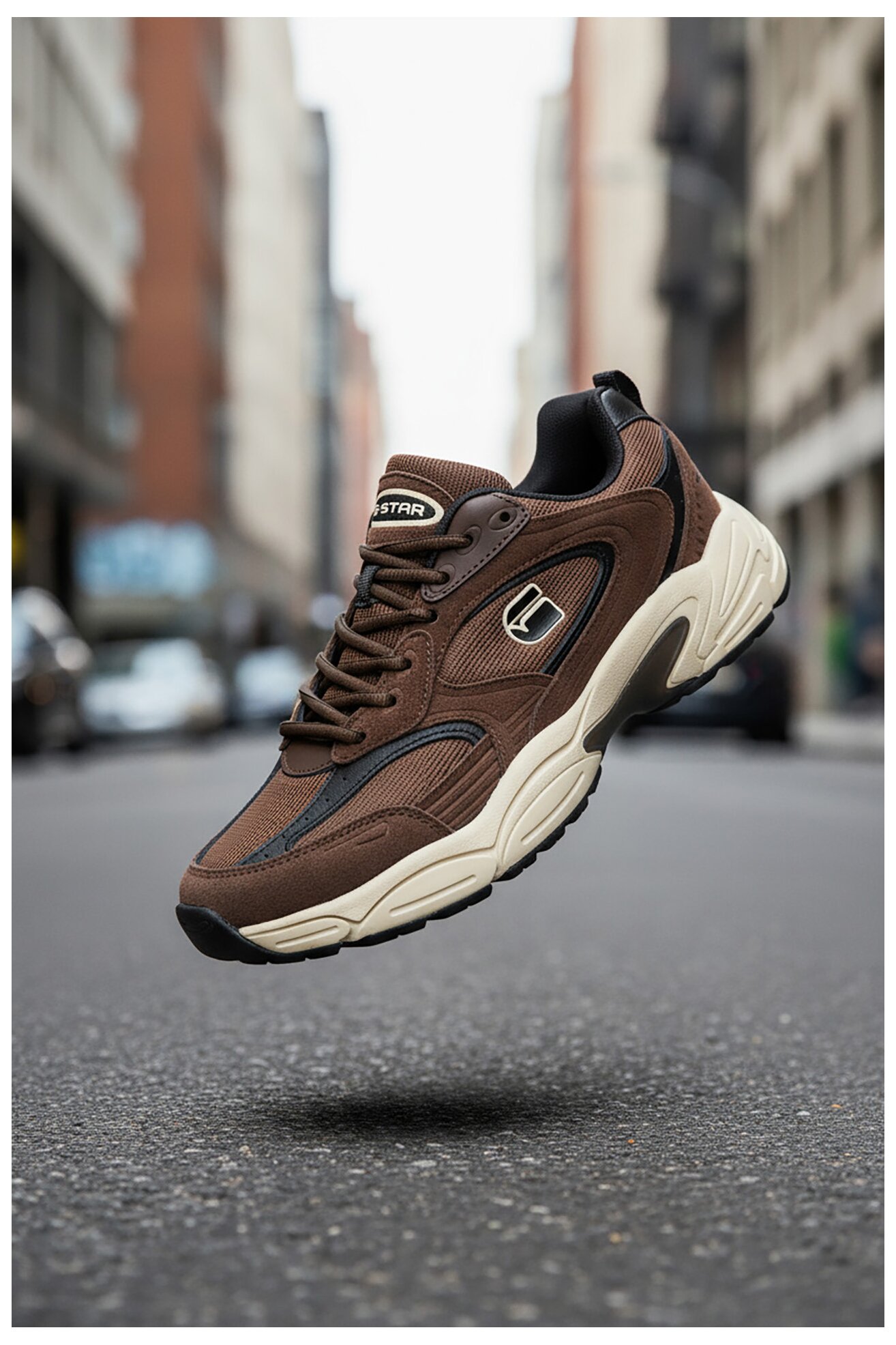 Sneakers G-STAR RAW CEO-YG240150-02M Brązowy