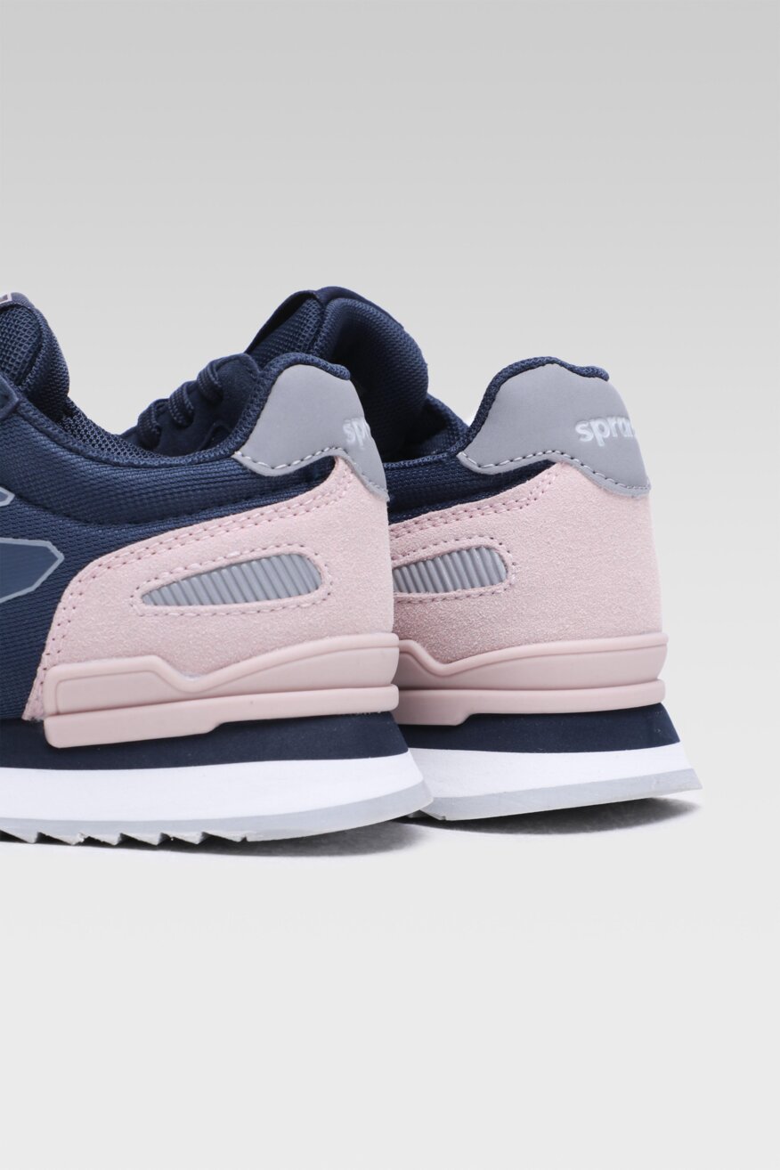 
                Sprandi - Obuwie sportowe granatowe sznurowane - 5903698480138