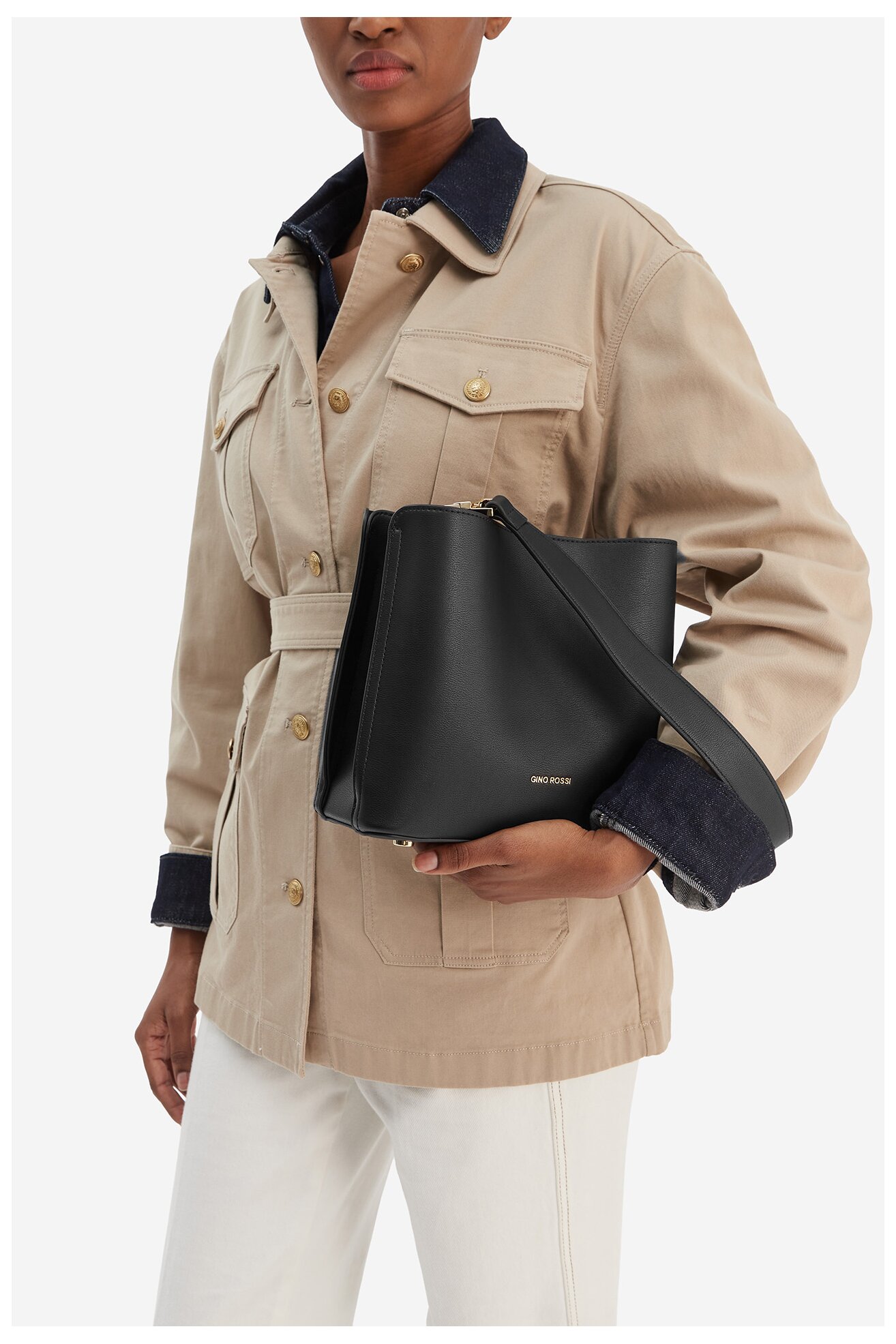 Torebka Gino Rossi C-LX10291 Czarny