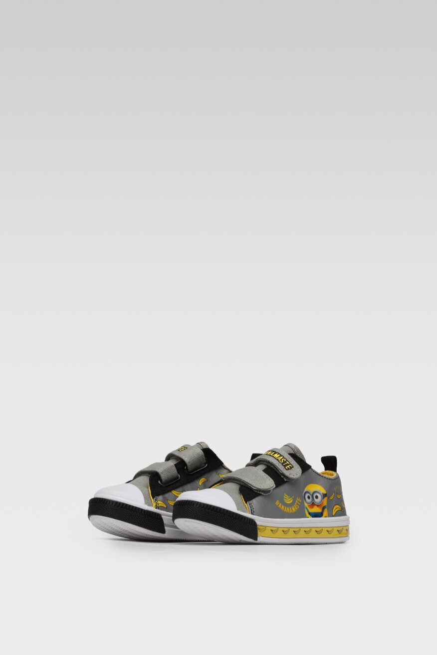 Minnions - Trampki z printem szare - 5903698164793