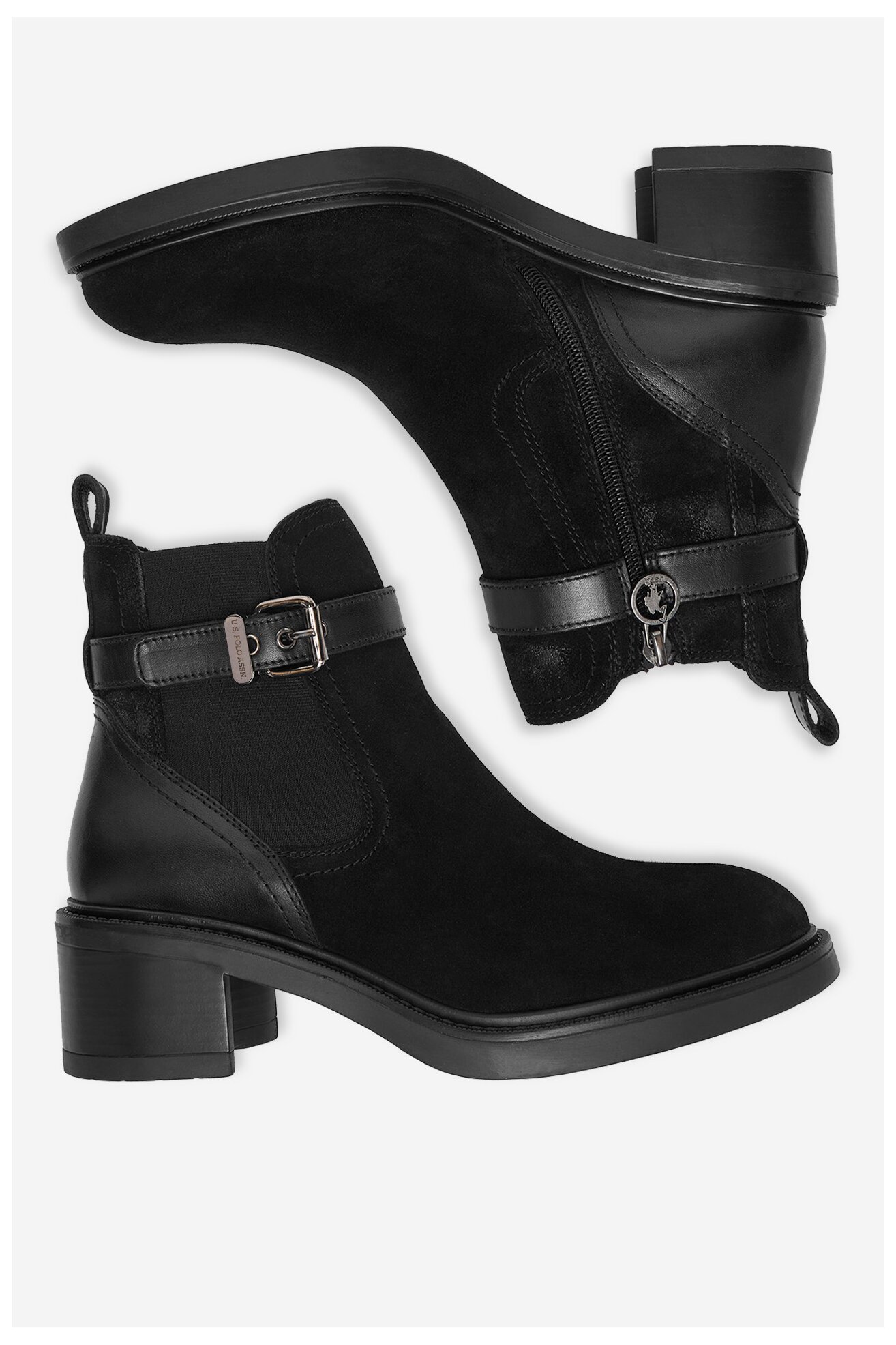 Ghete U.S. POLO ASSN. CEO-KATERI001W/ELE1 NEGRU