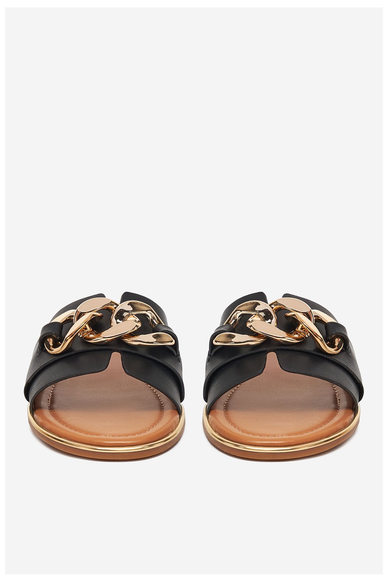 Klapki Jenny WFA2738-1 Czarny