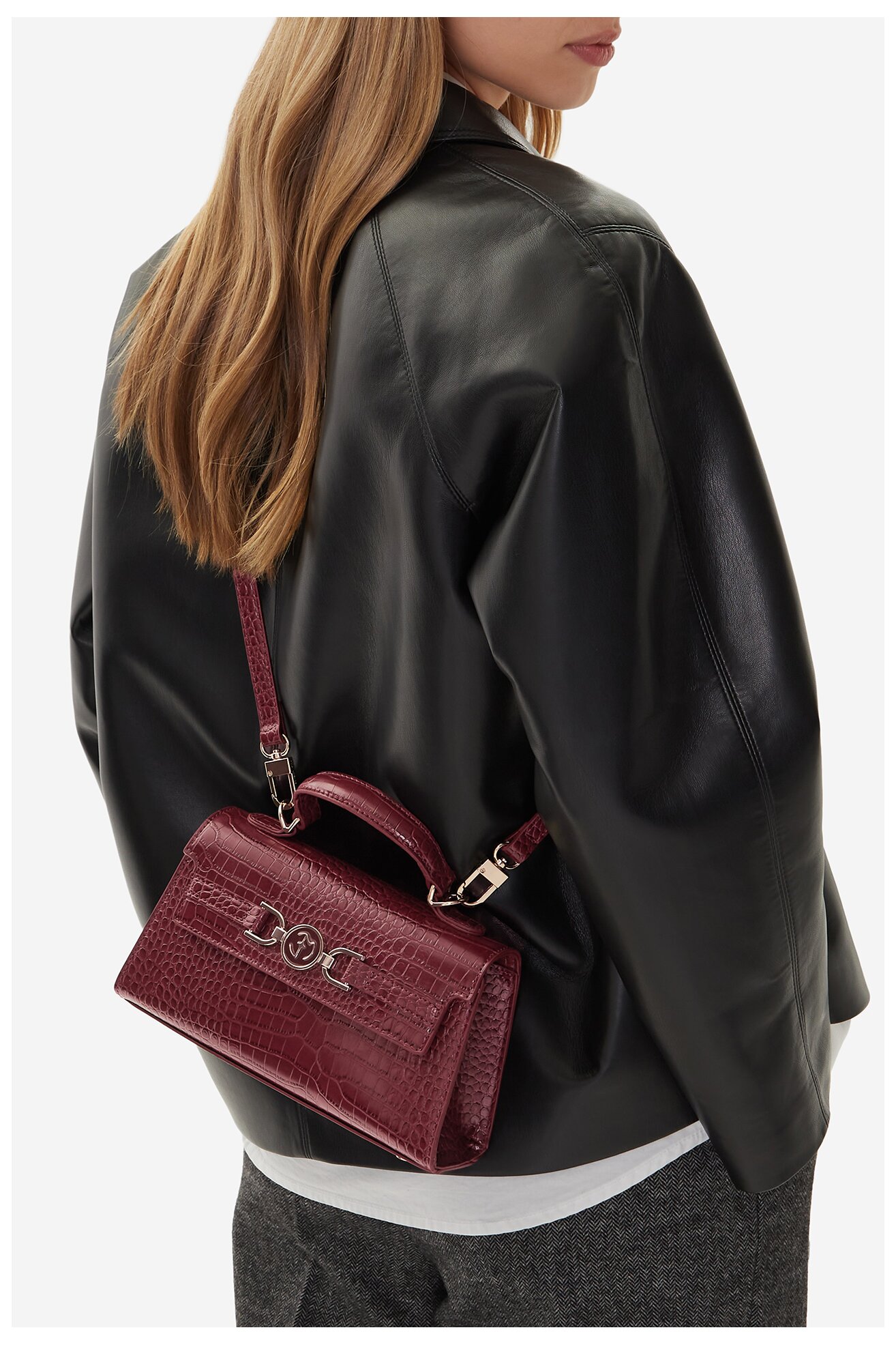 Torebka EVA MINGE EO-AMANDA-KY160-1 Bordowy