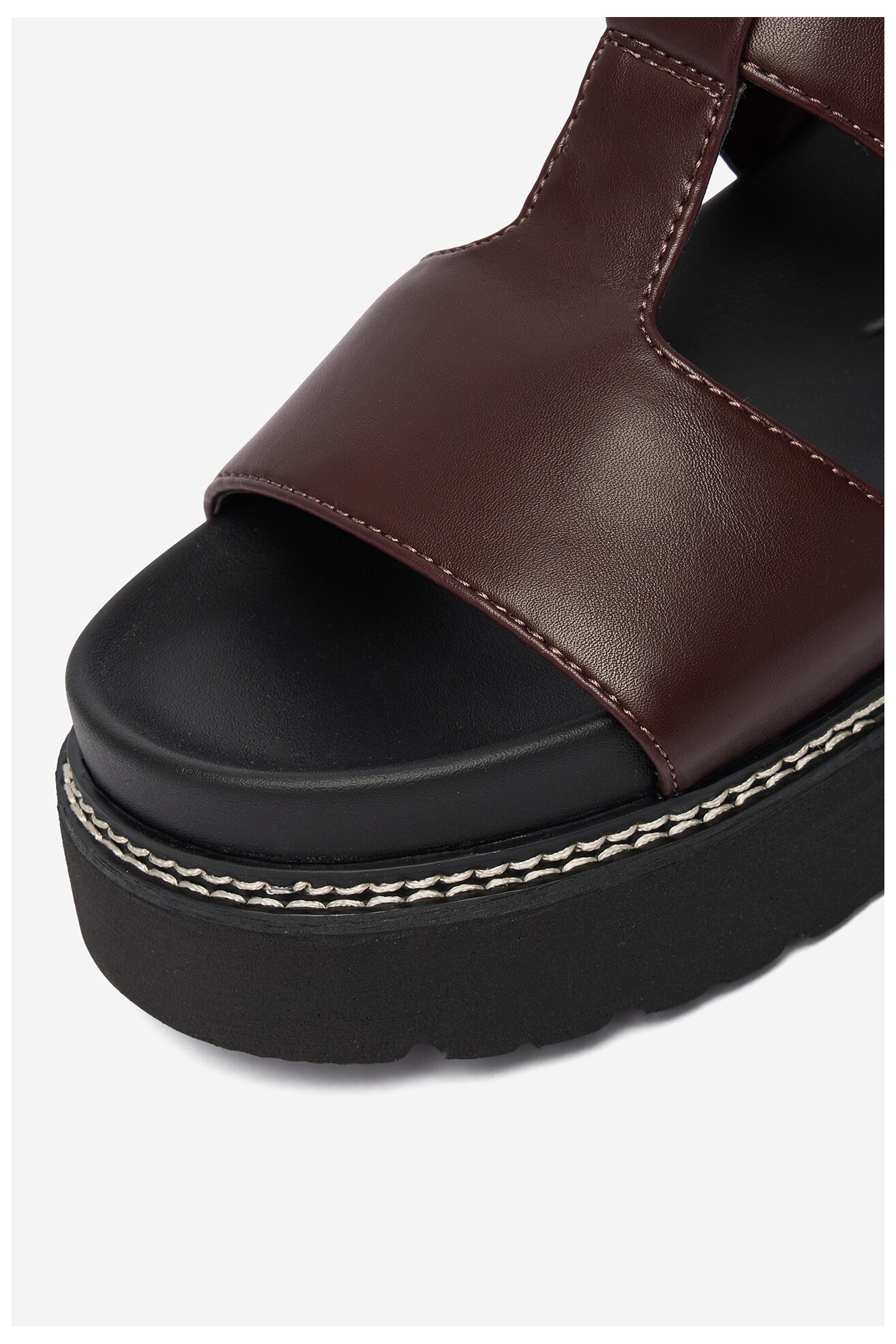 Sandały Jenny CEO-HY2531-1 Bordowy