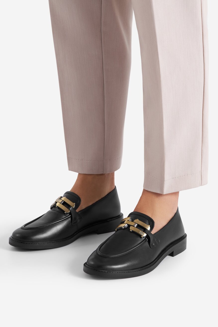 Gino Rossi - Loafersy skórzane - 5905588818243