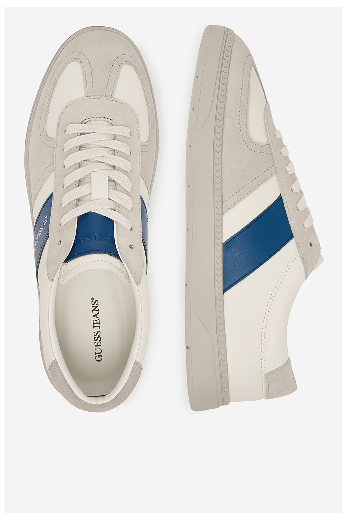 Sneakers GUESS JEANS EO-ORTEGO-01 126AM Biały