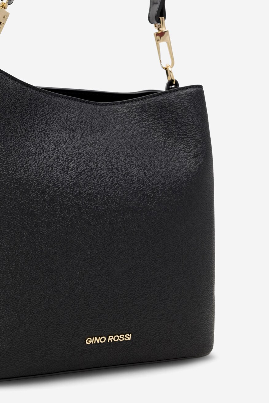 
                Дамска чанта Gino Rossi ЧЕРЕН - 5906751624081