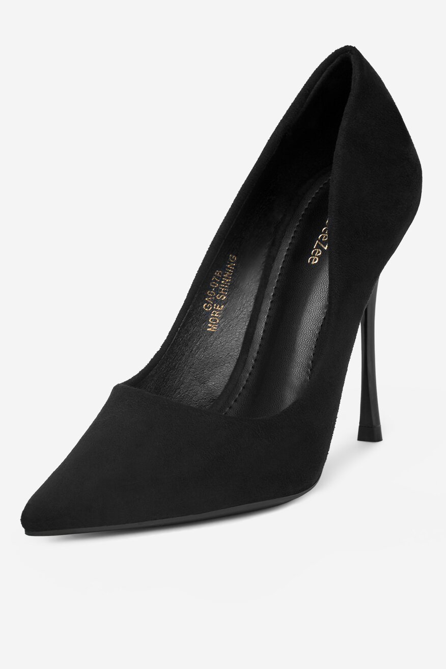 Pantofi cu toc DeeZee NEGRU - 5904410893410