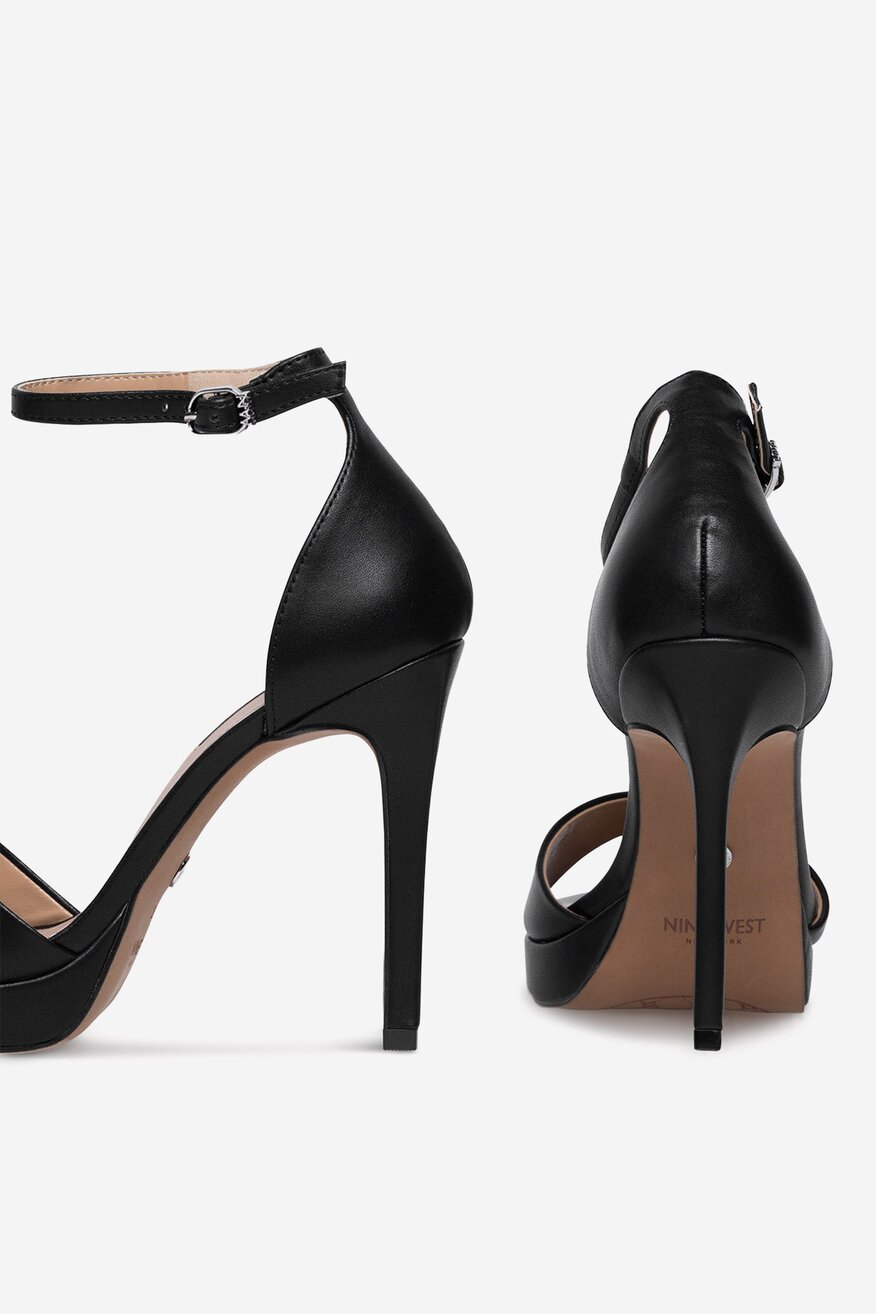 Sandály NINE WEST ČERNÁ - 5905588592488