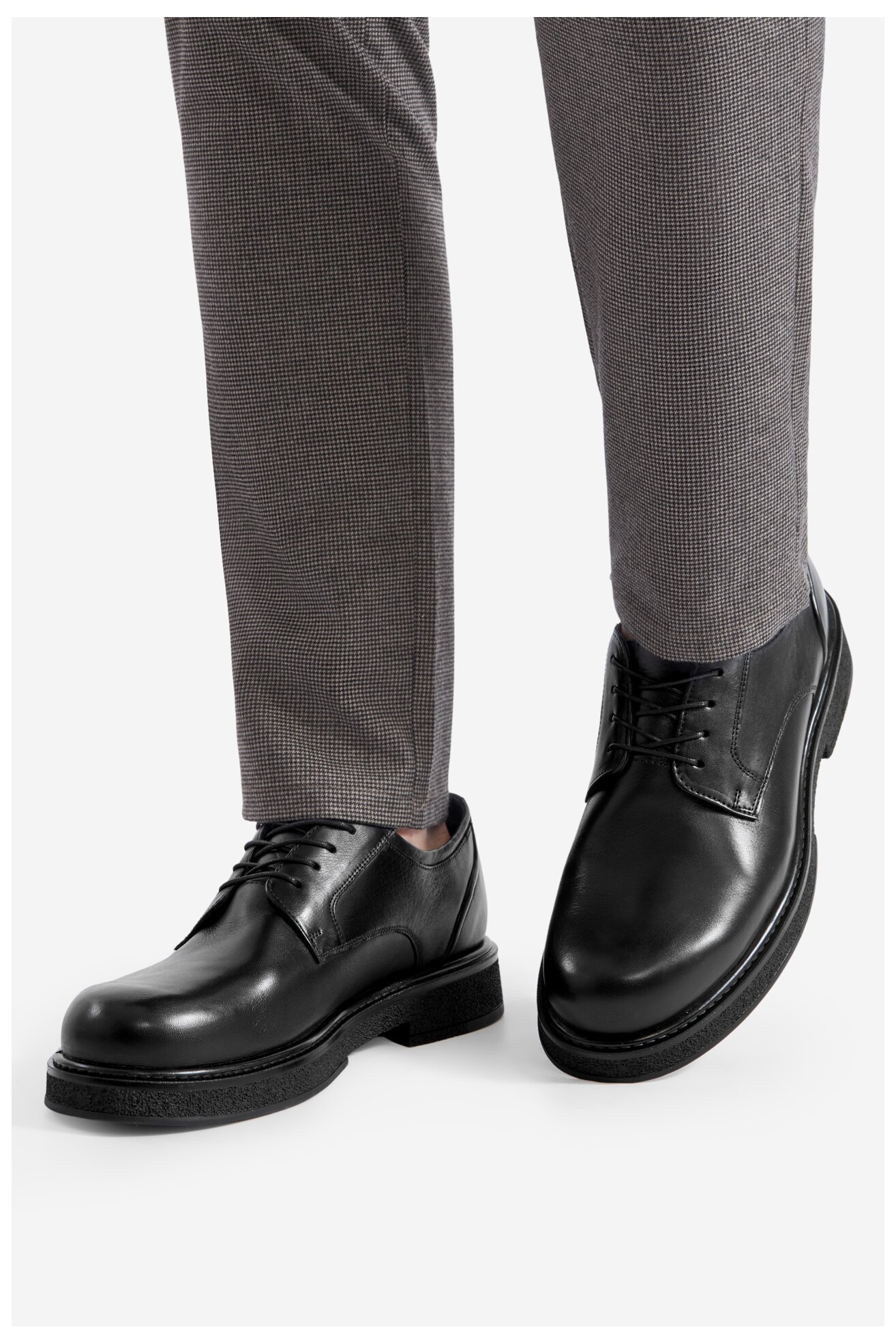 Półbuty Badura CALEB-01 MI08 Czarny