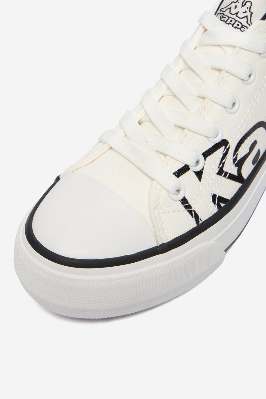 Pantofi pânză Kappa ALB - 5905588737827