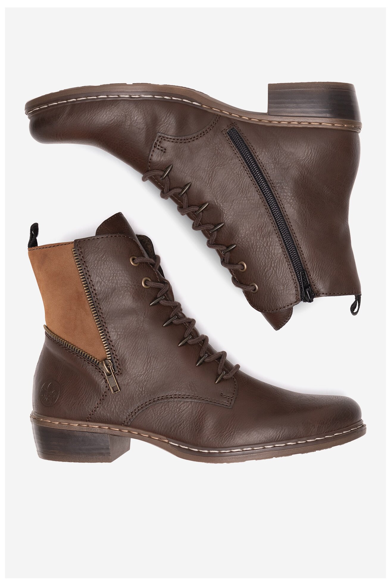 Csizma Rieker Y0800-24 BARNA