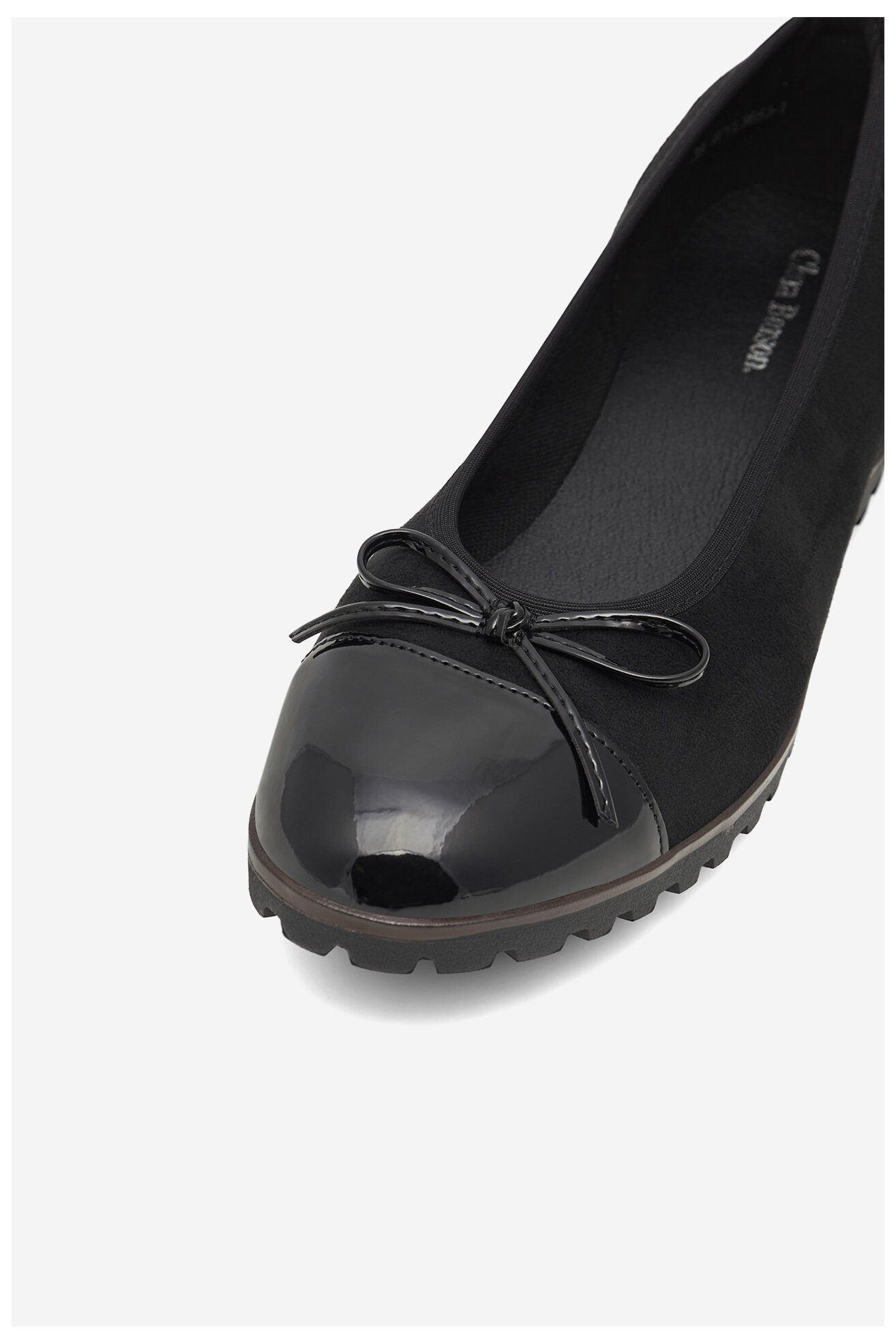 Baleriny Clara Barson WYL3653-1 Czarny