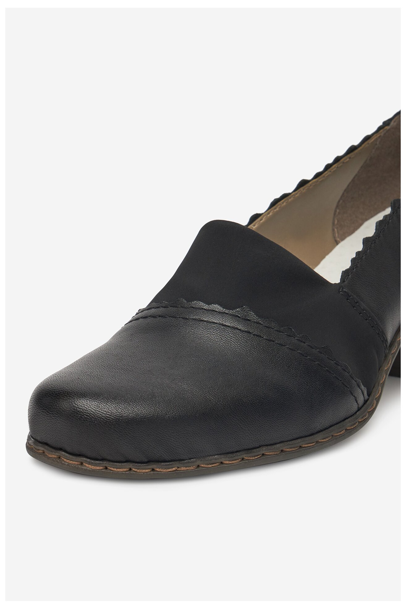 Елегантни обувки Rieker 40911-00 ЧЕРЕН