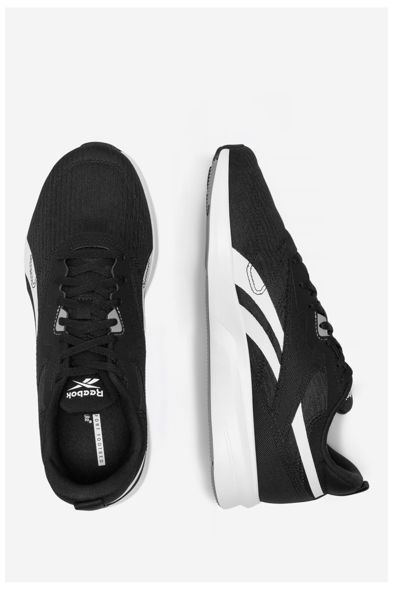 Sportovní obuv Reebok RUNNER 4 4E 100062727 ČERNÁ