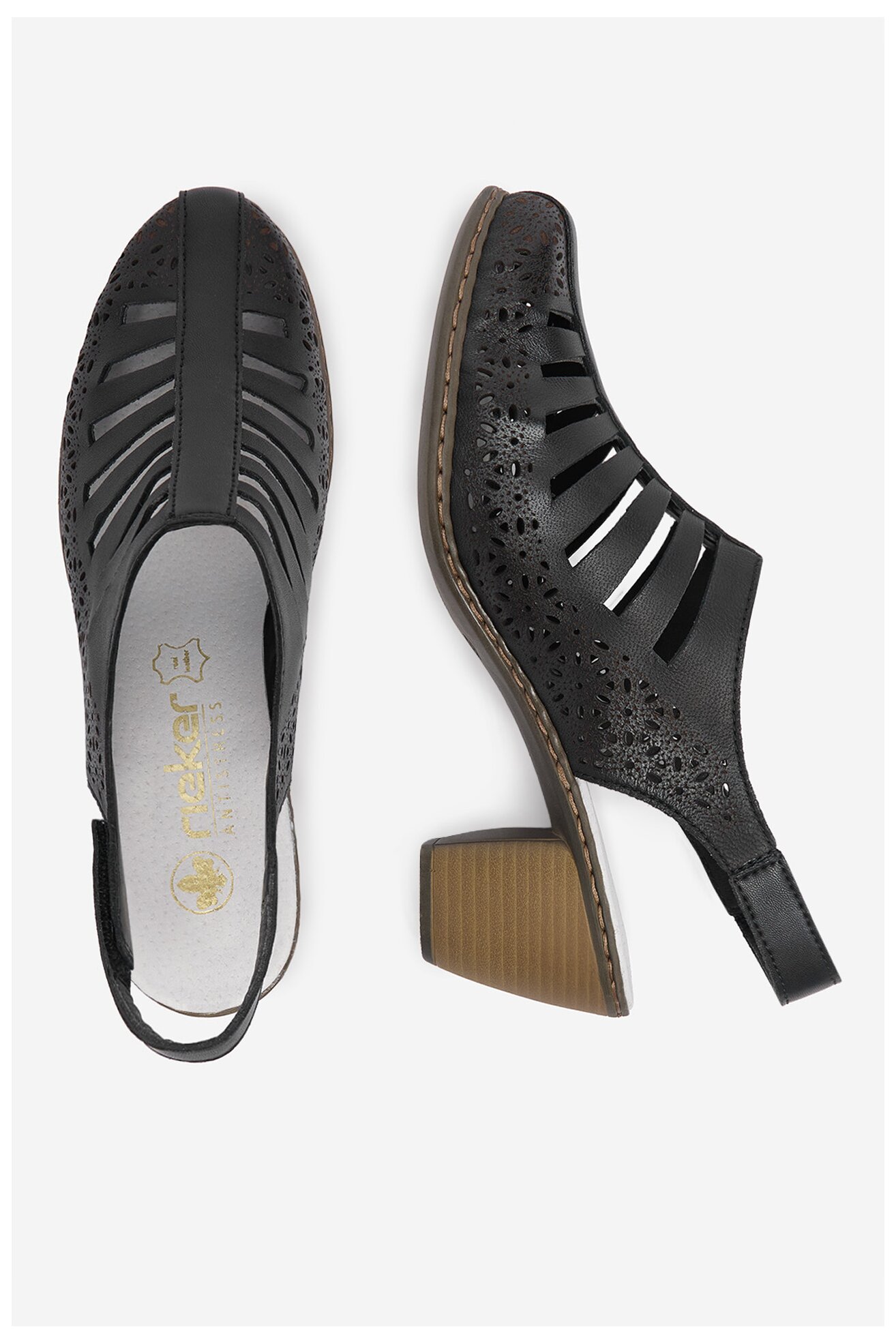 Sandały Rieker CEO-40959-00 Czarny