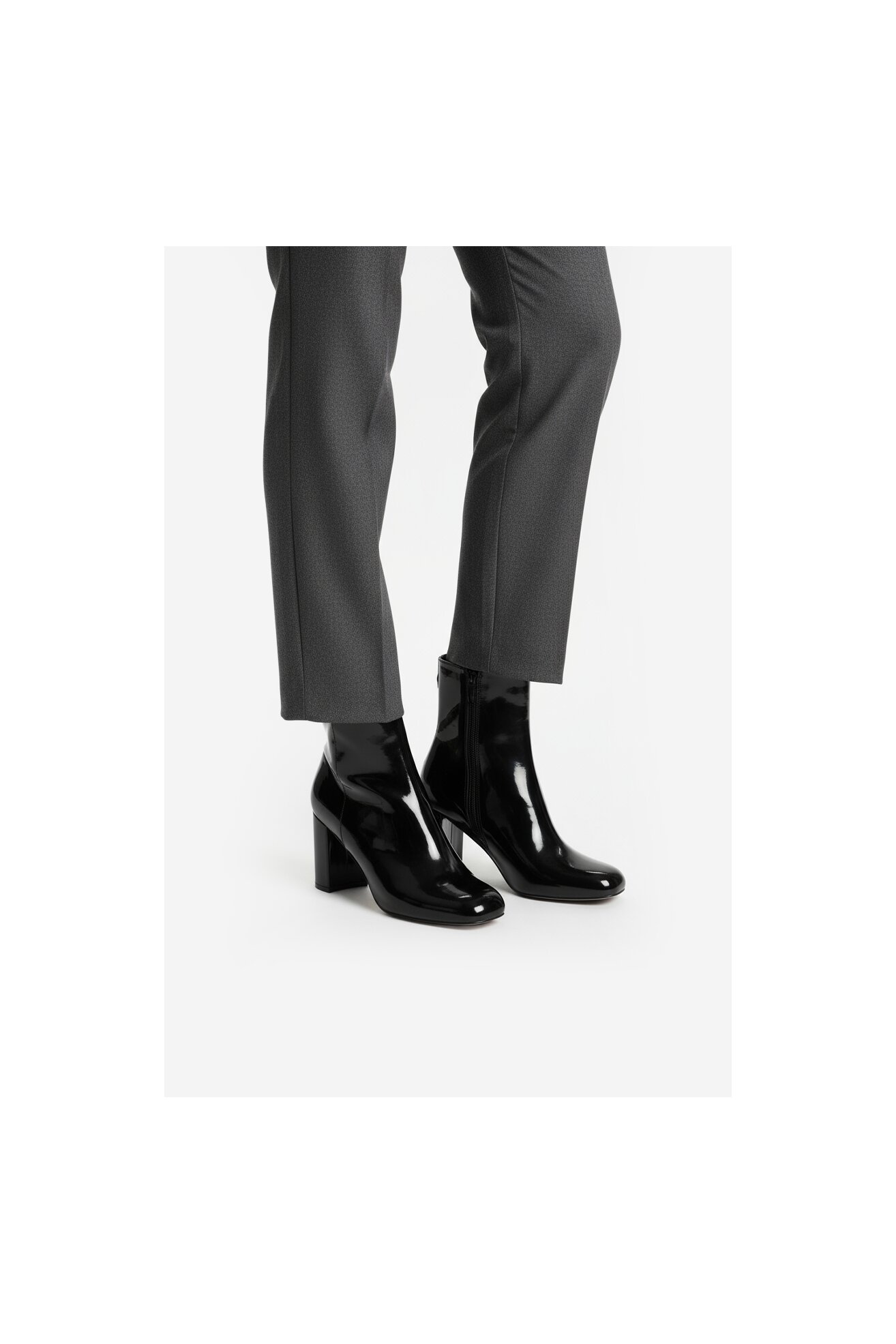 Bokacsizma NINE WEST CEO-TALA-01 FEKETE