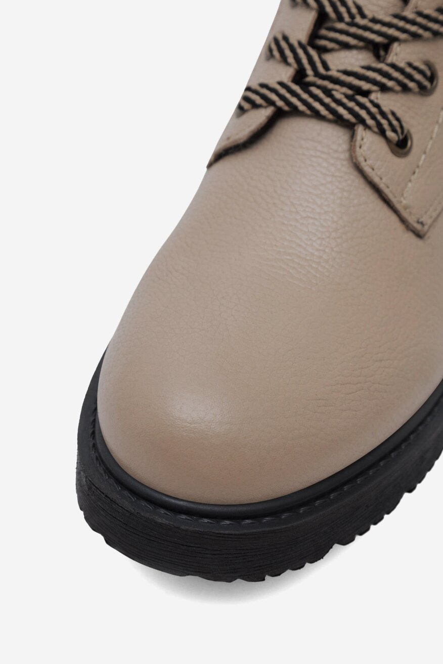 Lasocki - Trzewiki skórzane ocieplane - 5904862996264
