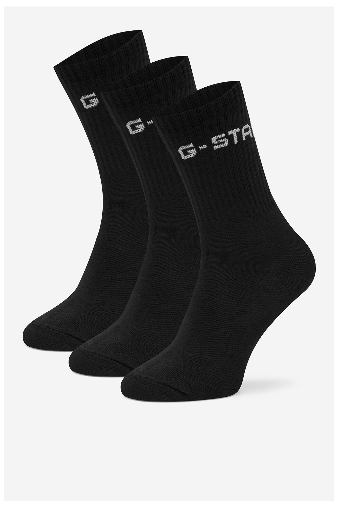 Soseste G-STAR RAW AS_G_STAR_001W_SS25 (3-PACK) NEGRU
