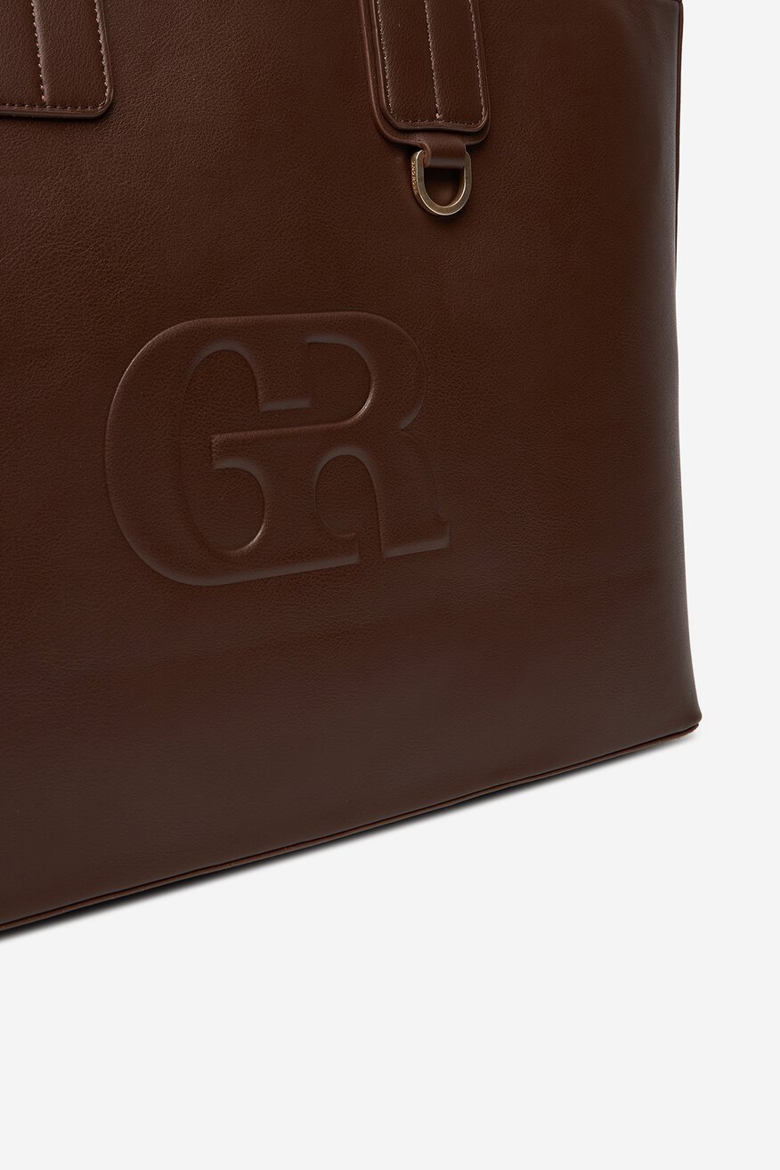 Torebka Gino Rossi CEO-EVI-LA513-332-3 Brązowy - 5906751377895