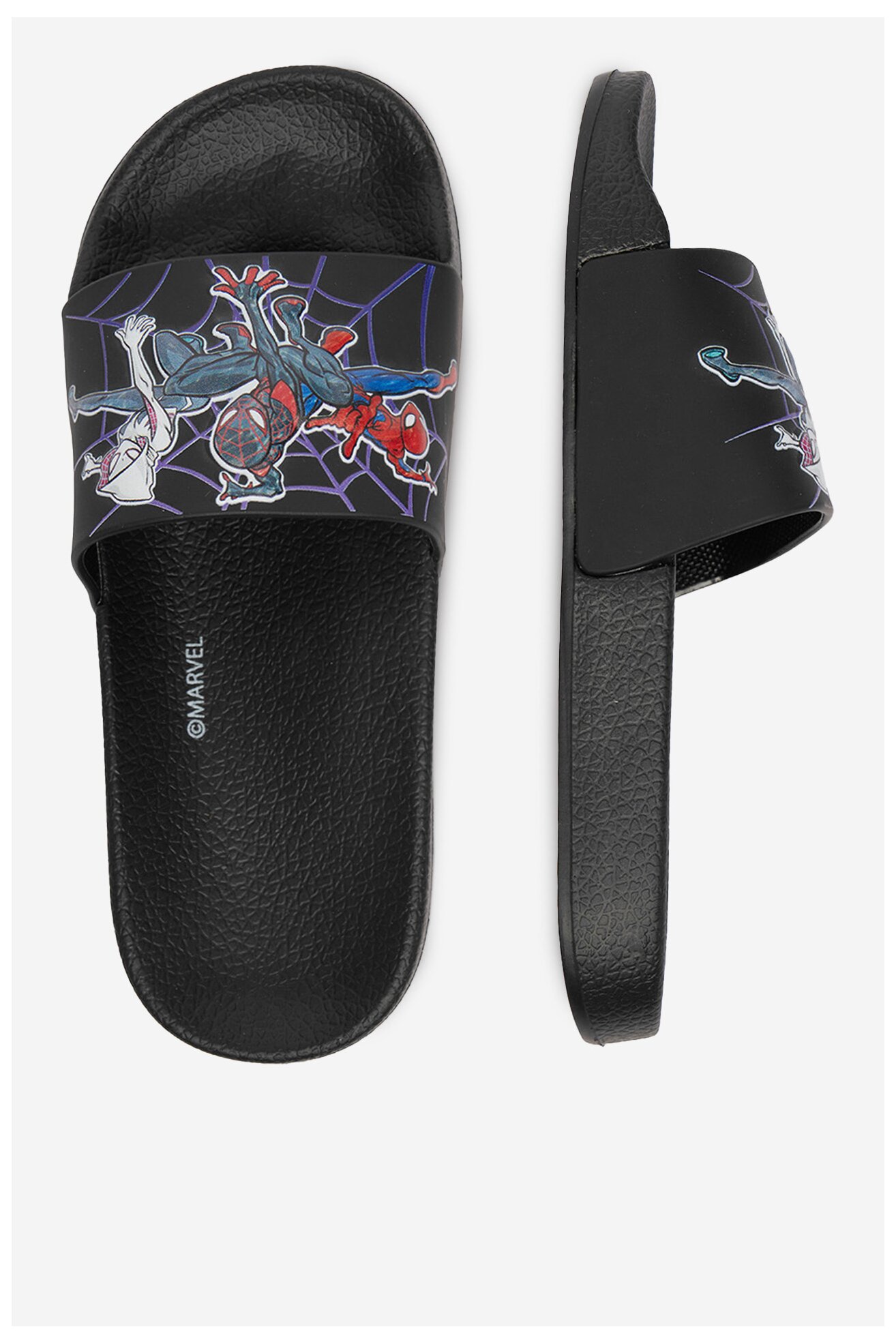 Klapki basenowe Spider-Man CEO-CP90-SS26-347SPRMV Czarny