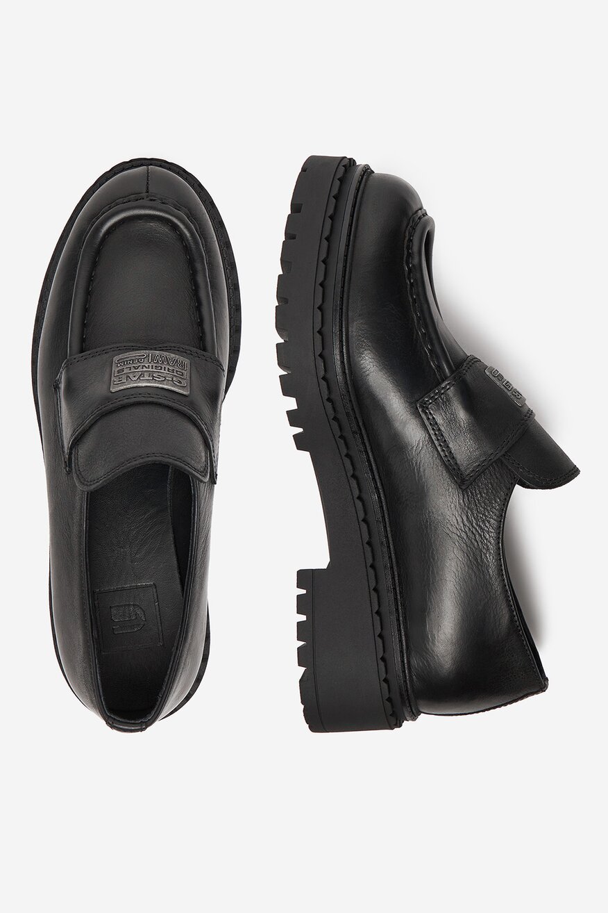 Mocasini G-STAR RAW EO-DOLUNAY-25FW05 NEGRU - 5906751377734