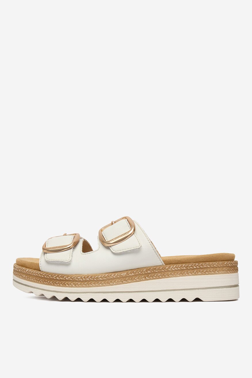 
                Remonte - Klapki skórzane - 5906751736463