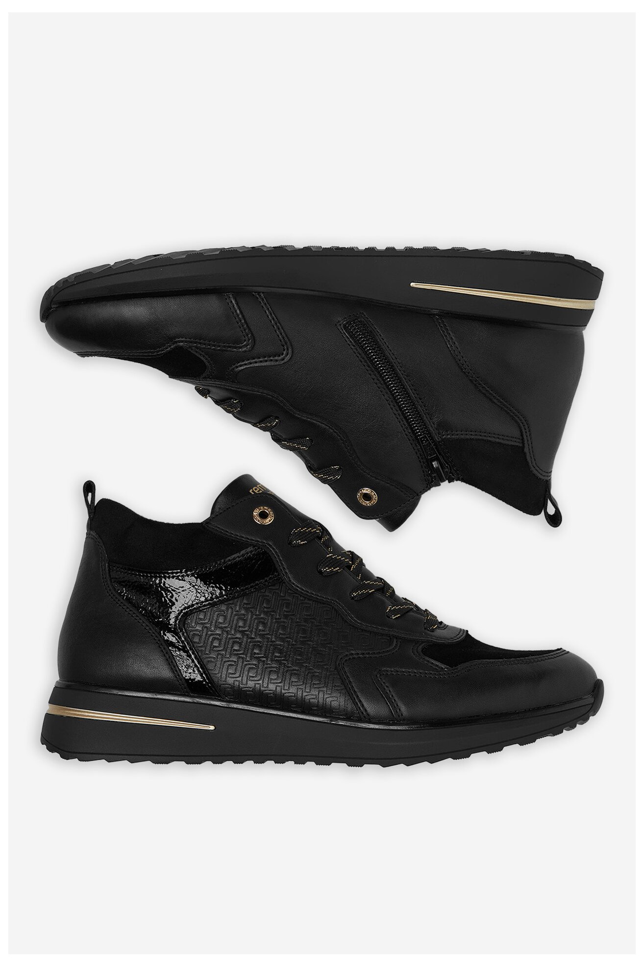 Trzewiki Remonte D1G71-00 Czarny