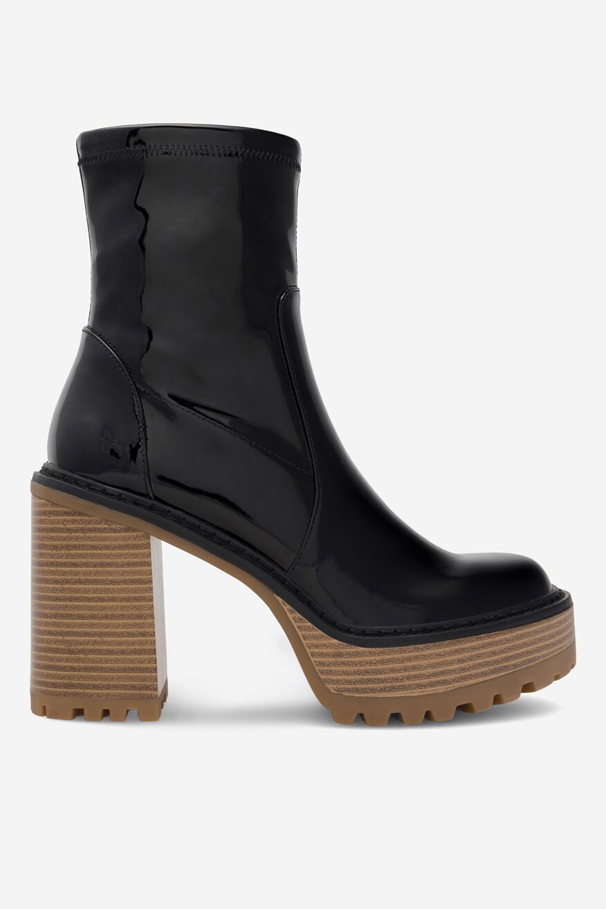 NINE WEST - Botki na słupku - 5905588145189