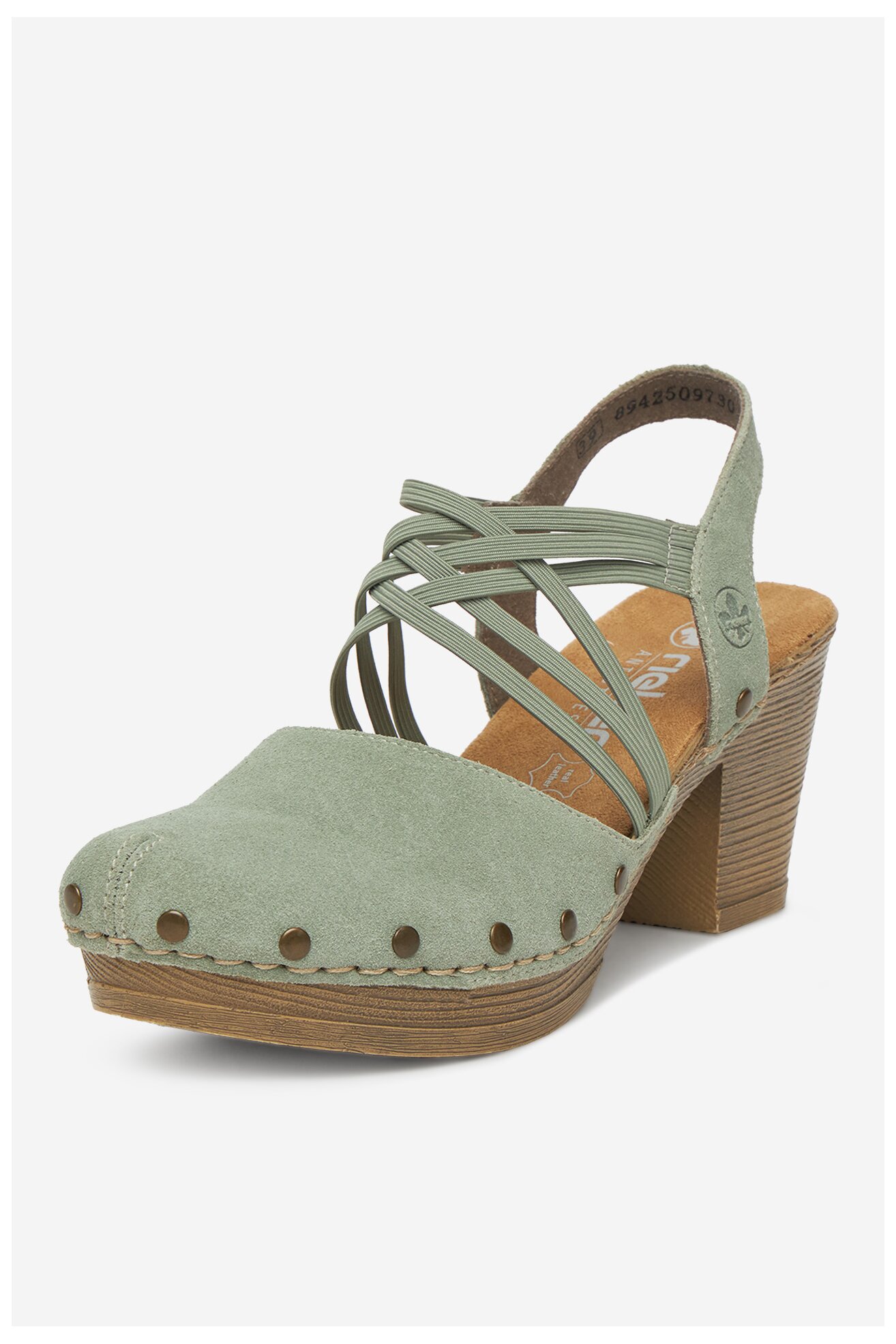 Sandale Rieker 66778-52 VERDE DESCHIS