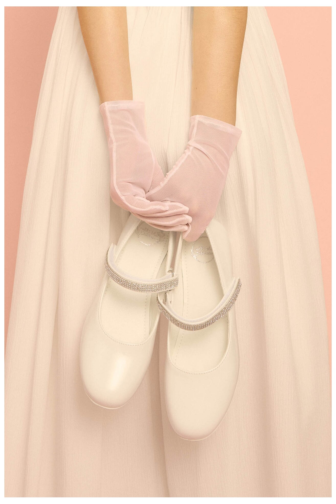 Baleriny Nelli Blu CM2110266 FEHÉR