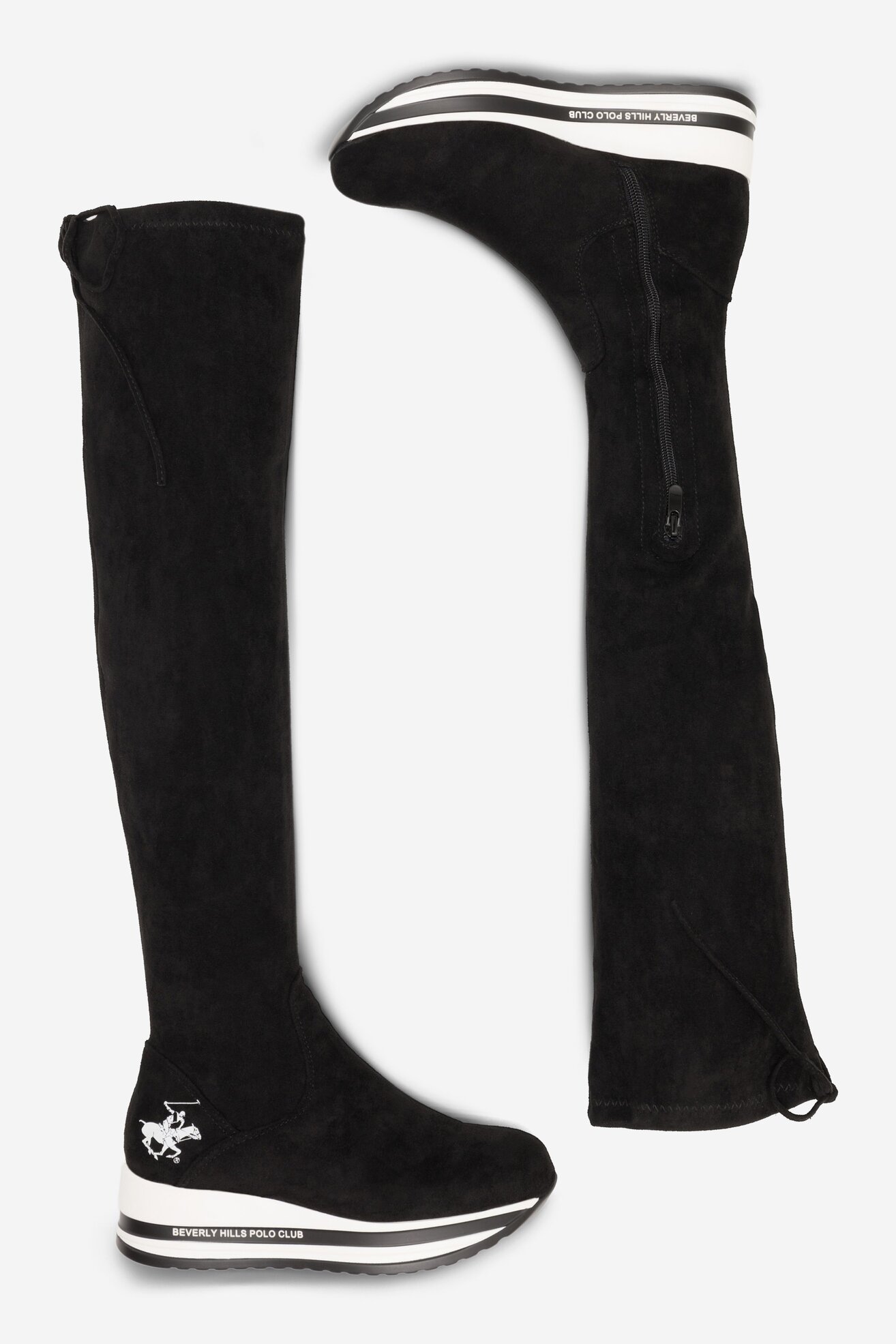 Kozaki Beverly Hills Polo Club WS130-07 Czarny