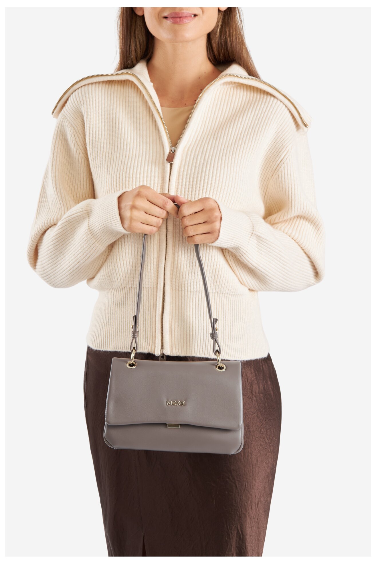 Kézitáska Mexx MEXX-K-005-06 SÖTÉTBÉZS