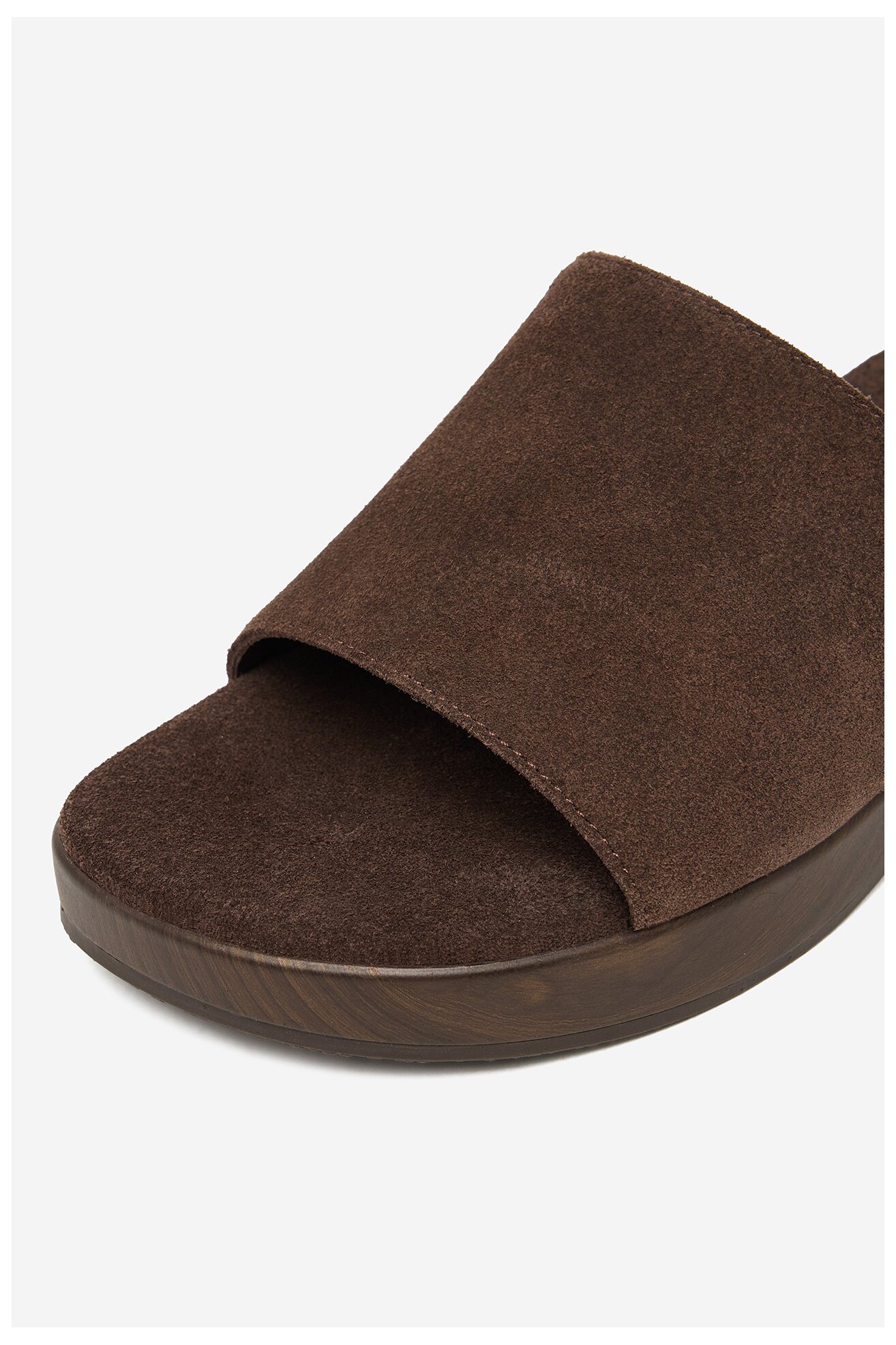 Шльопанець Gino Rossi EO-LZRL0558-84 ТЕМНО-КОРИЧНЕВИЙ