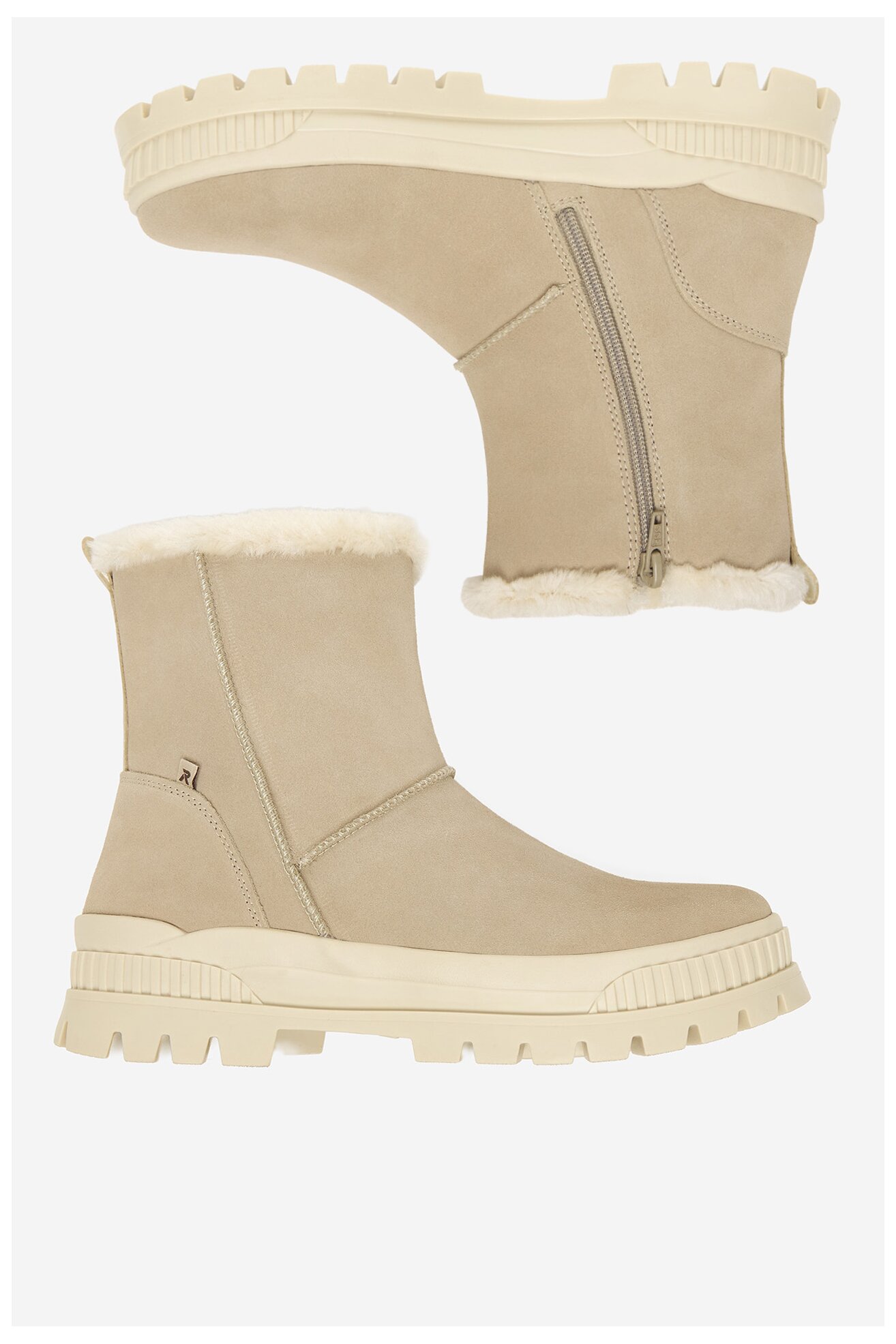 Botki Rieker CEO-W2172-62 Beżowy