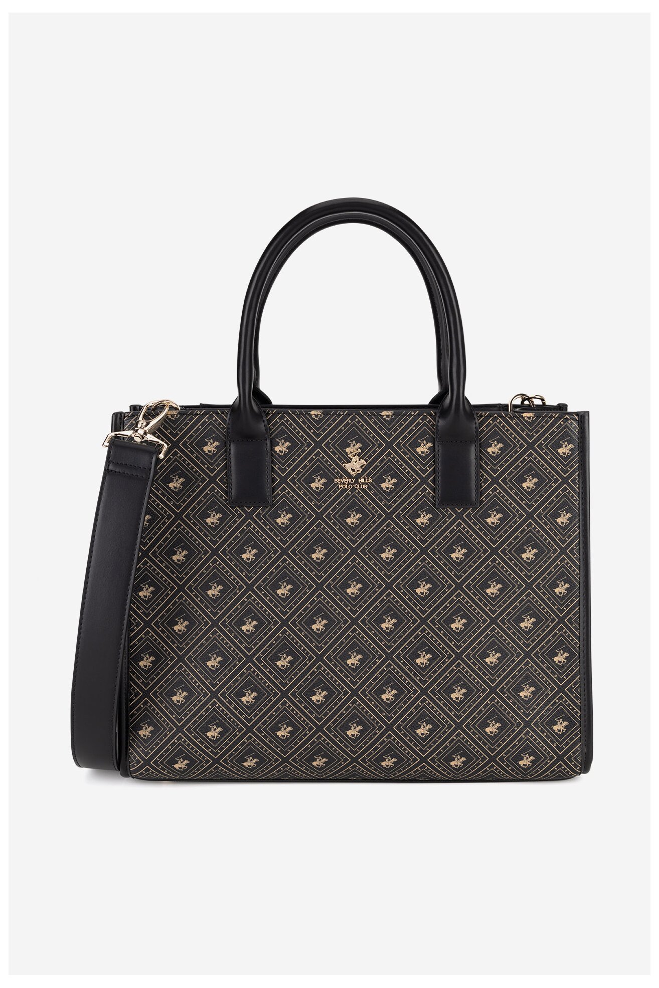 Torebka Beverly Hills Polo Club BHPC-S-003-07 Czarny