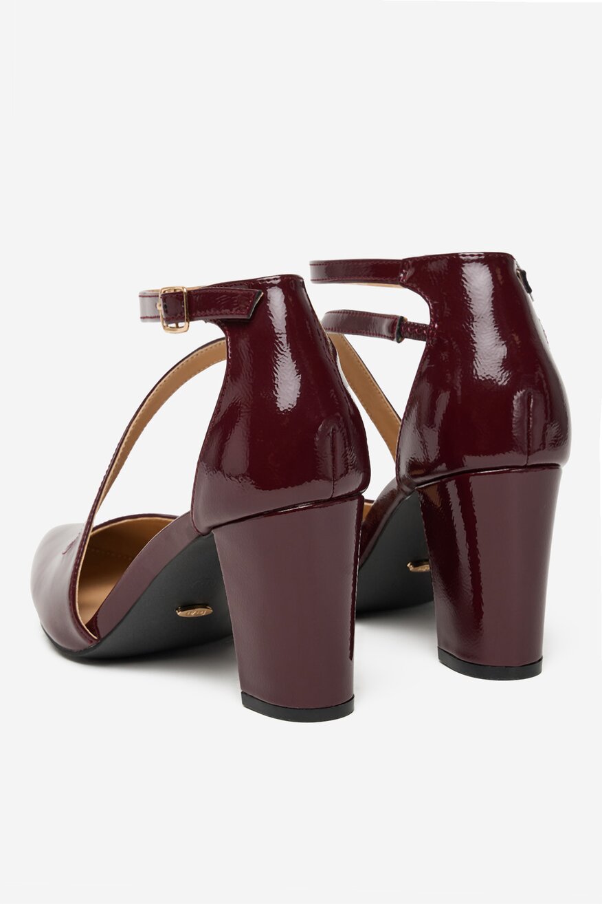 
                Туфлі-Човники DeeZee БОРДОВИЙ - 5906751374764