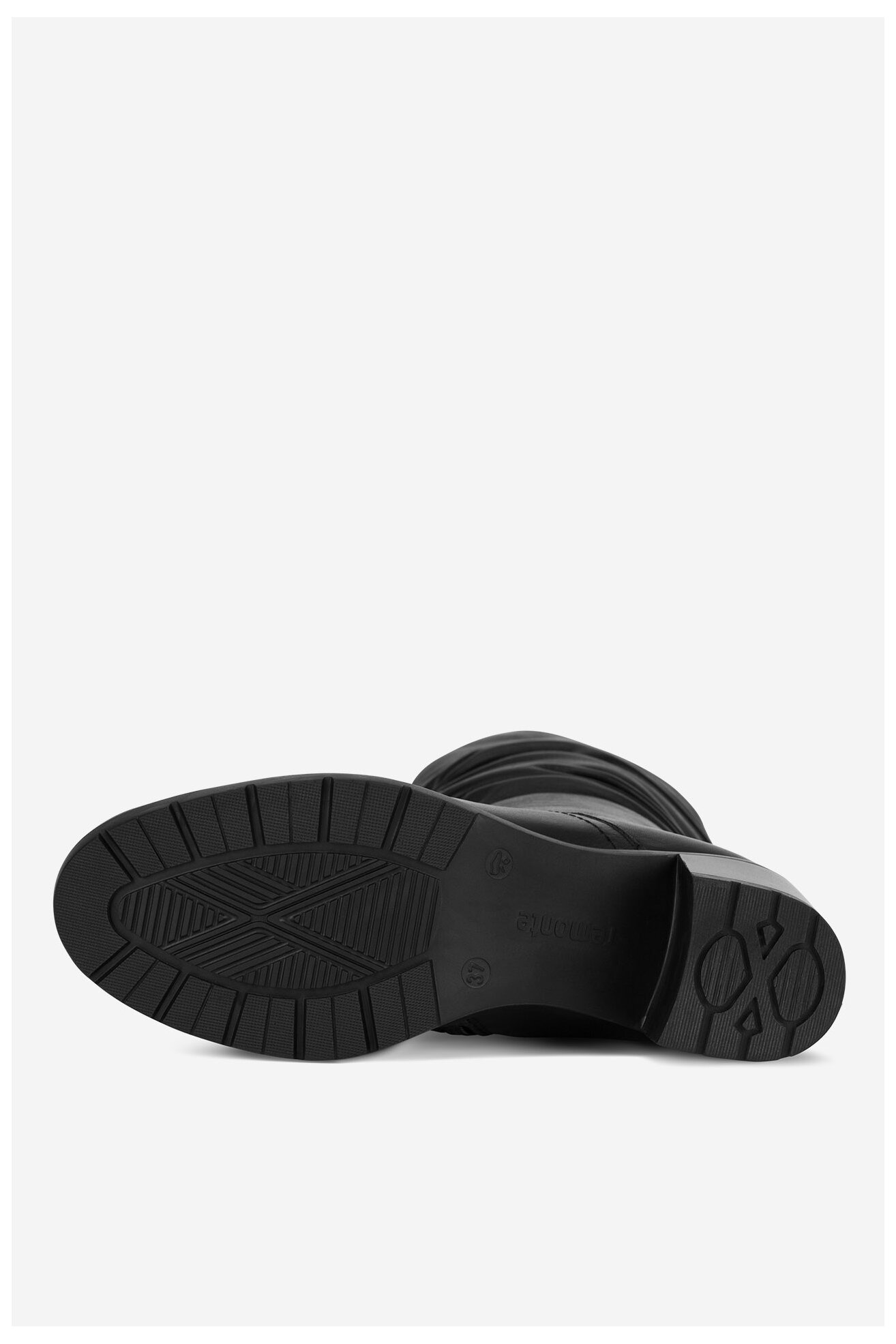 Kozaki Remonte D2A70-00 Czarny