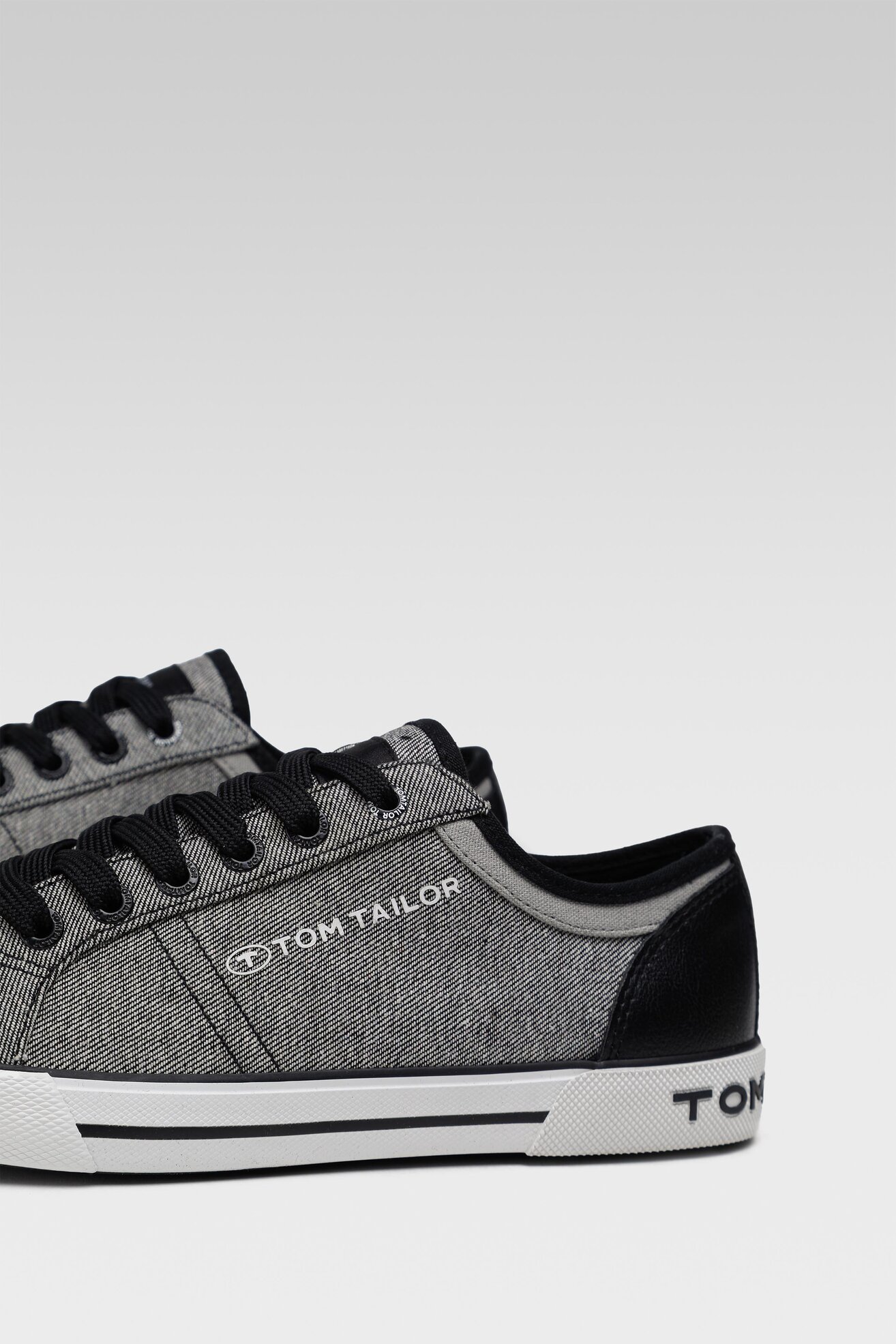 Trampki Tom Tailor 328080800 Czarny