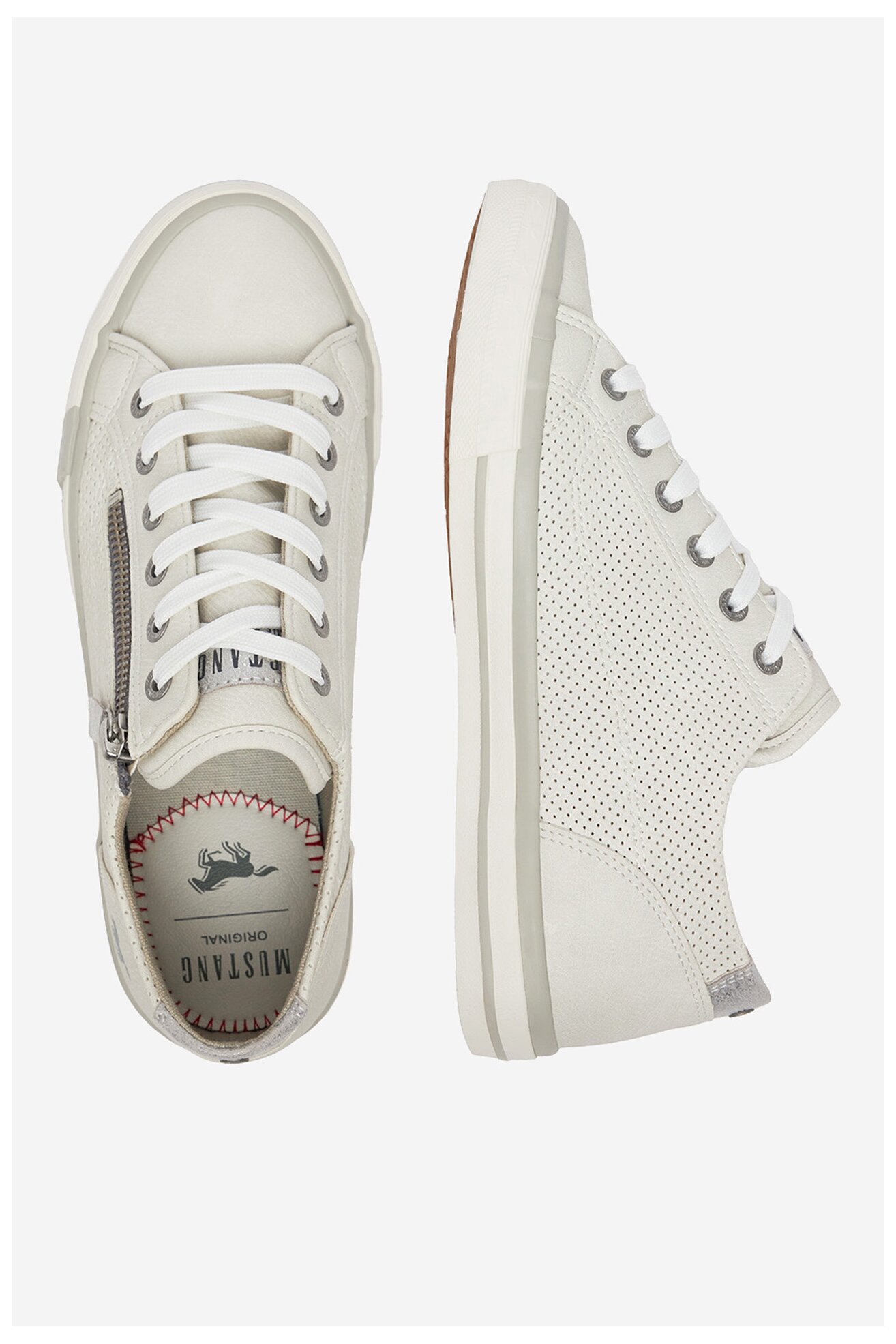 Trampki Mustang 1146-316 Biały