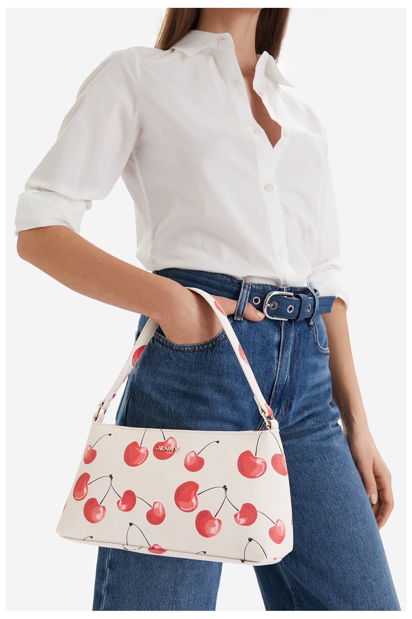 Kézitáska Jenny CEO-JNY-L-007-09 PIROS