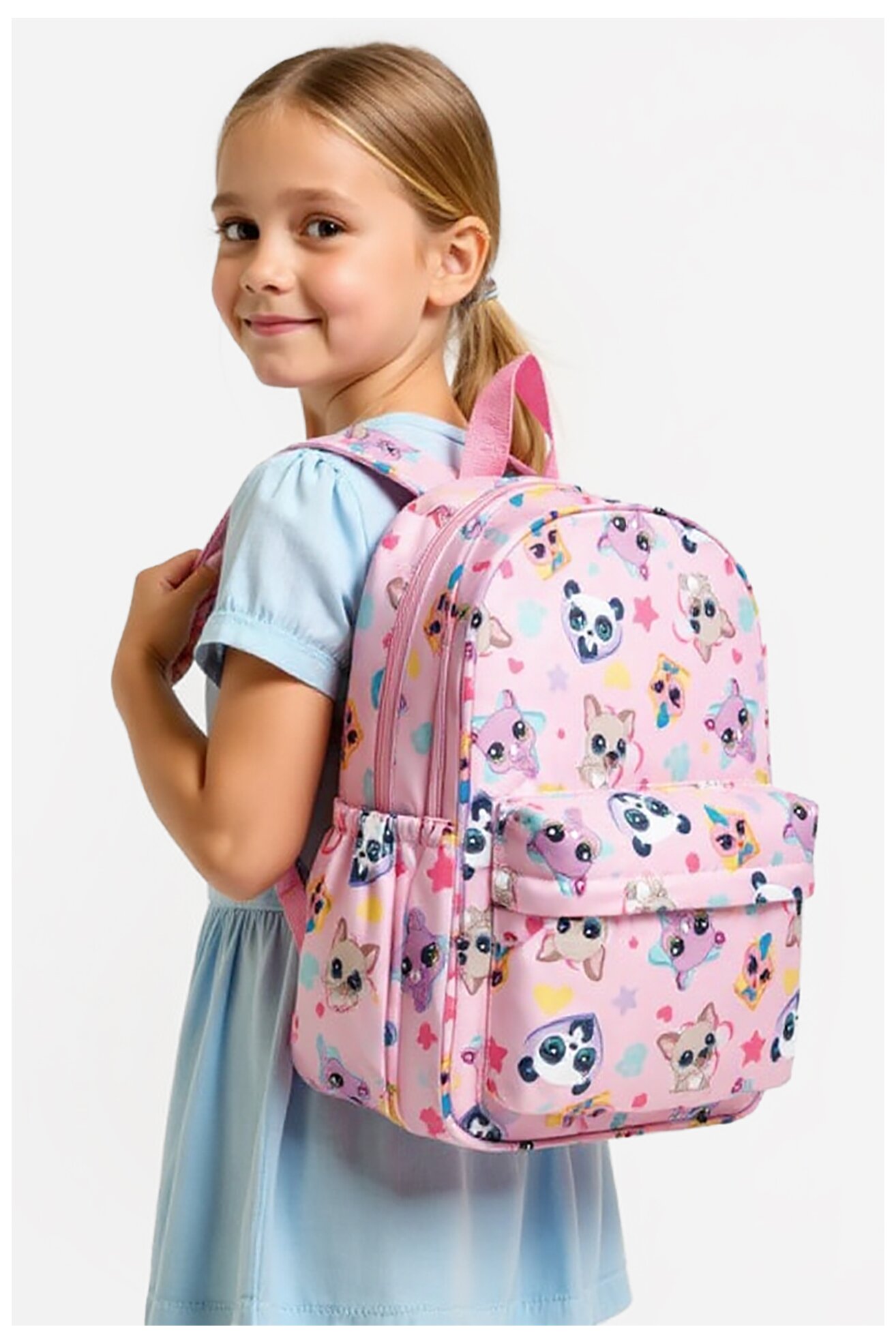 Hátizsák LITTLEST PET SHOP CEO-ACCCS-AW25-307LPS RÓZSASZÍN