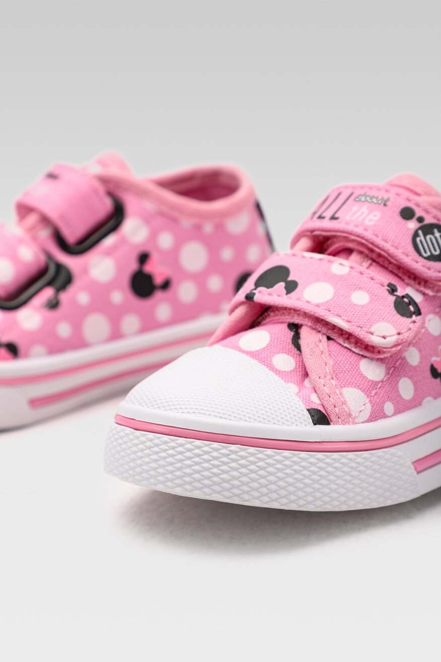 
                Mickey&Friends - Trampki z printem różowe - 5903698460826
